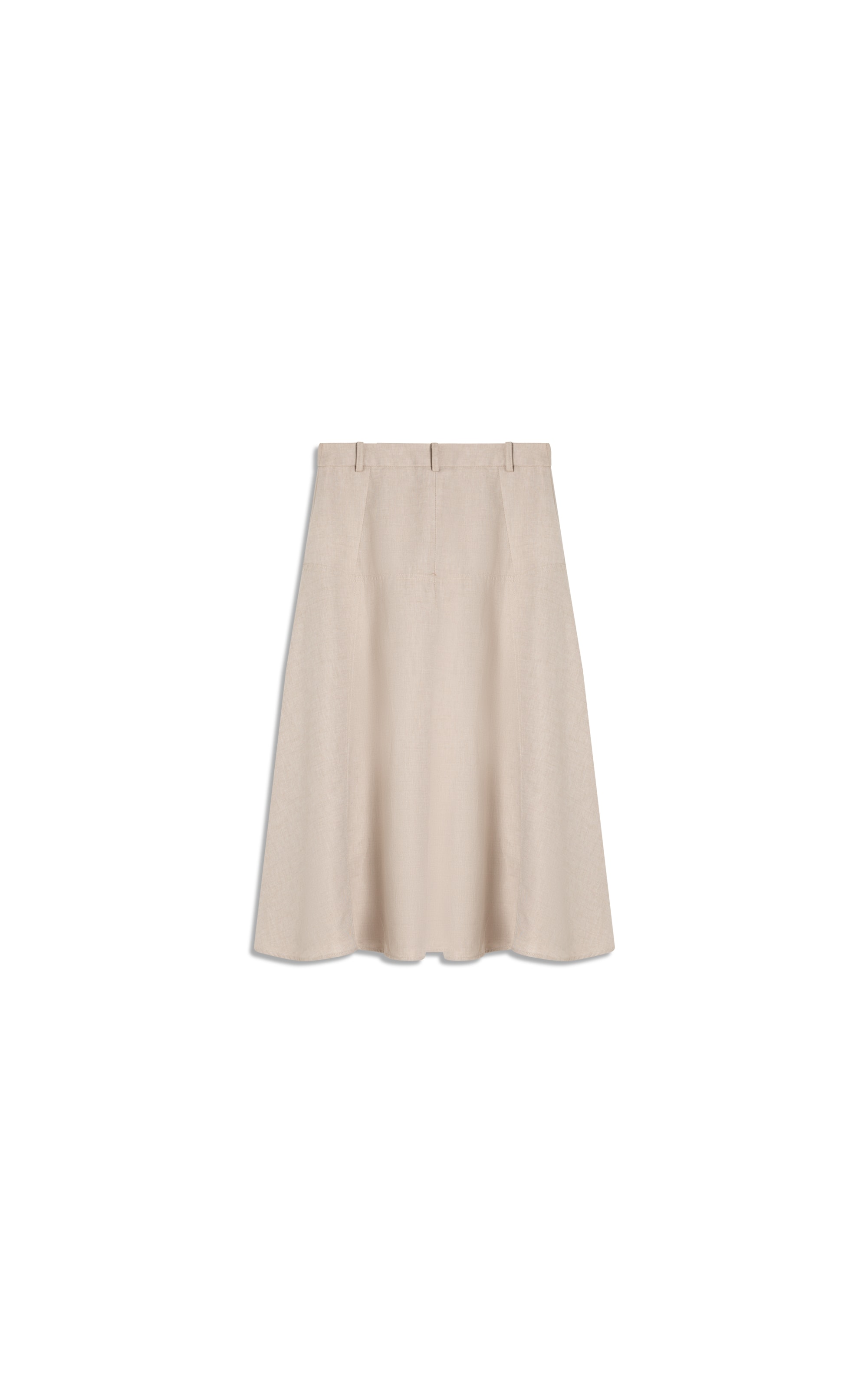 Saia Linho  Pilar Blend Liso Natural