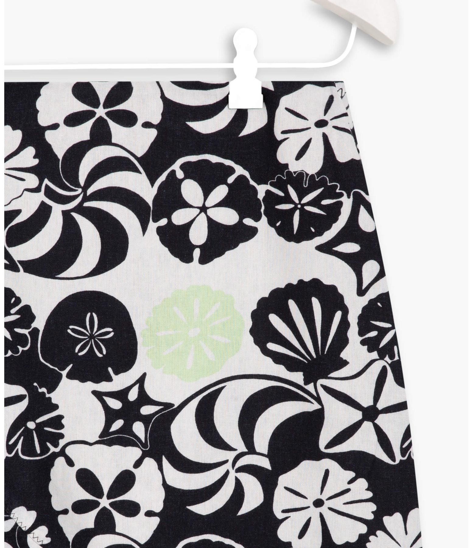 Saia Linho  Ruby Búzios Dark Navy