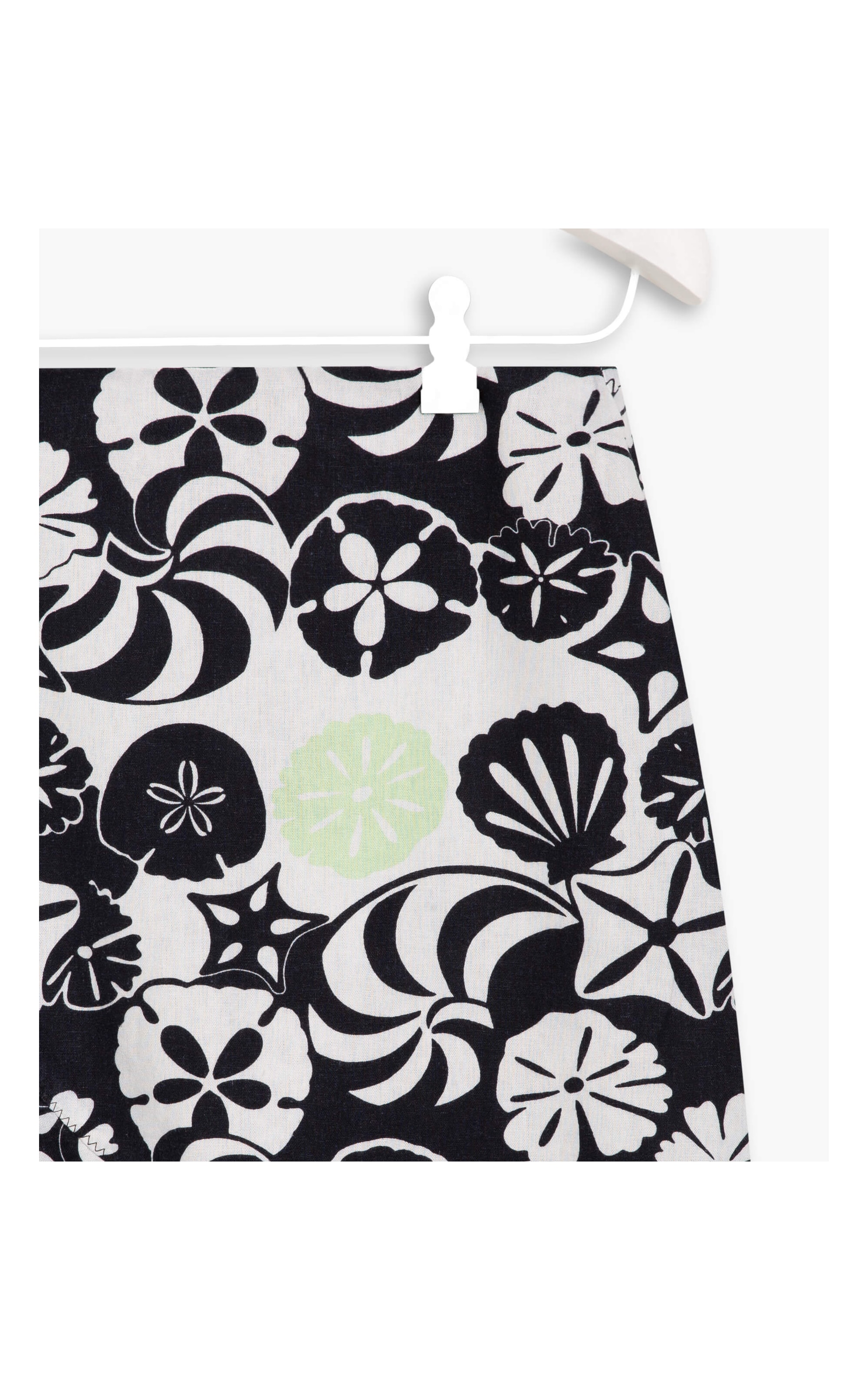 Saia Linho  Ruby Búzios Dark Navy