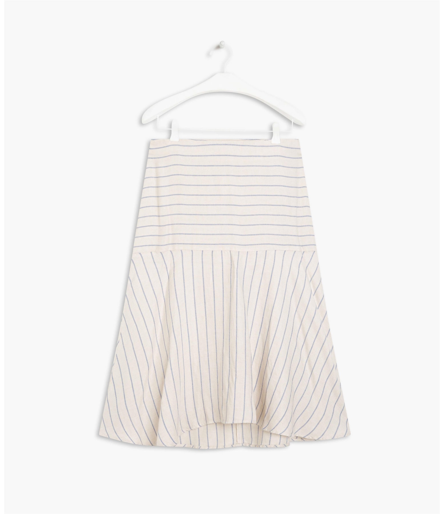 Saia Linho  Zoagli Stripe  Ft Natural