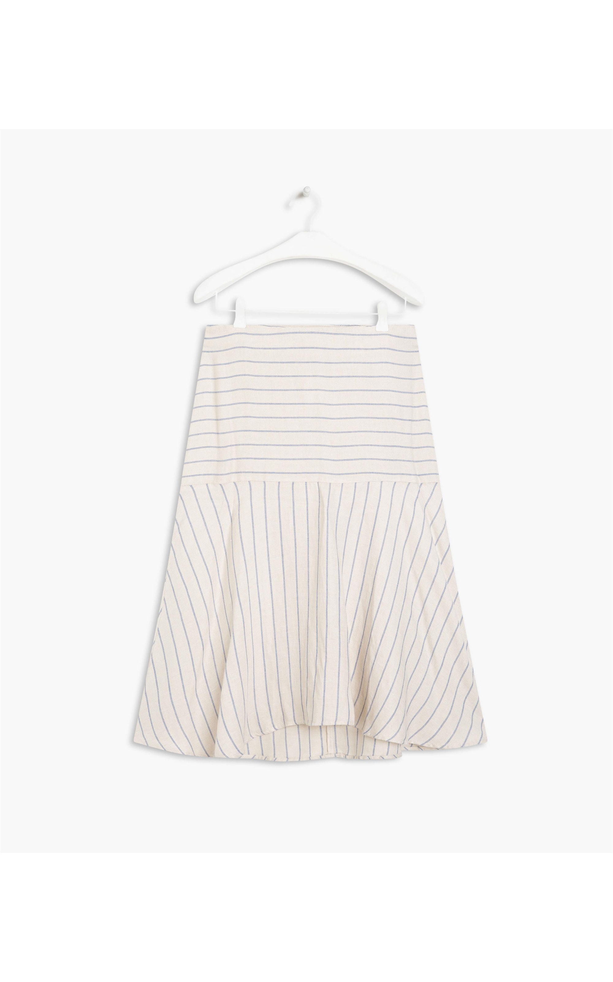 Saia Linho  Zoagli Stripe  Ft Natural