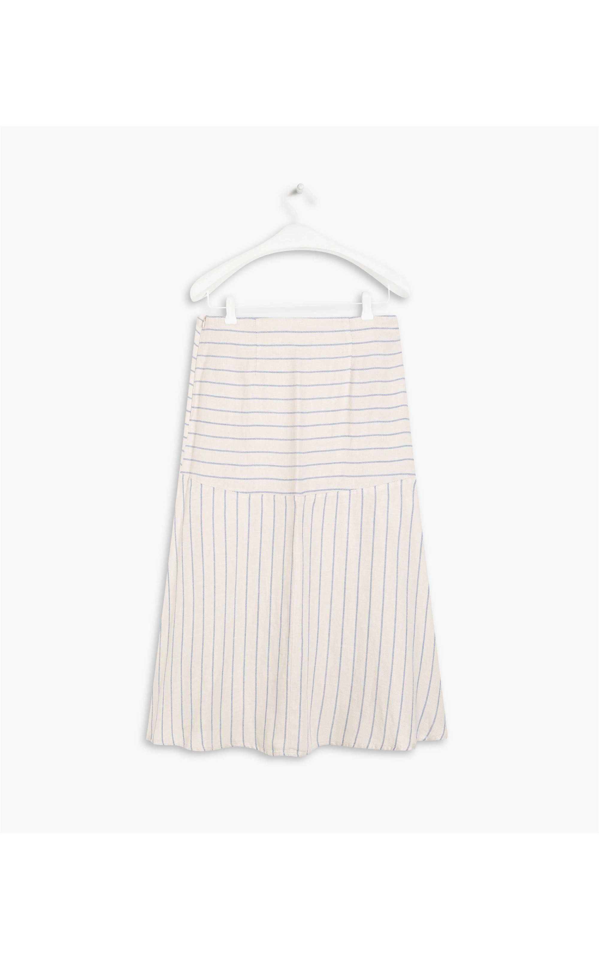 Saia Linho  Zoagli Stripe  Ft Natural