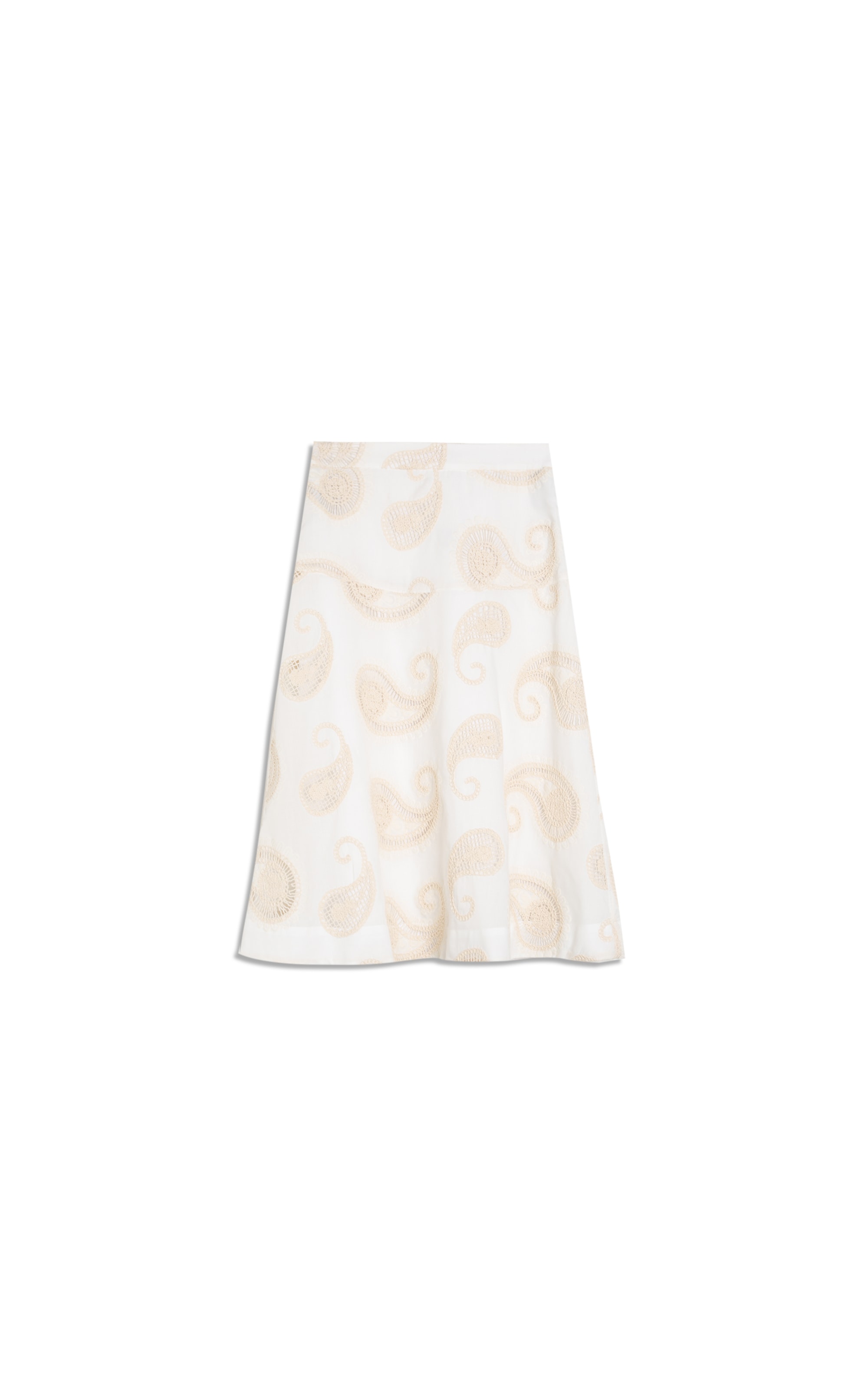 Saia Peter Bordado Guipir Off White