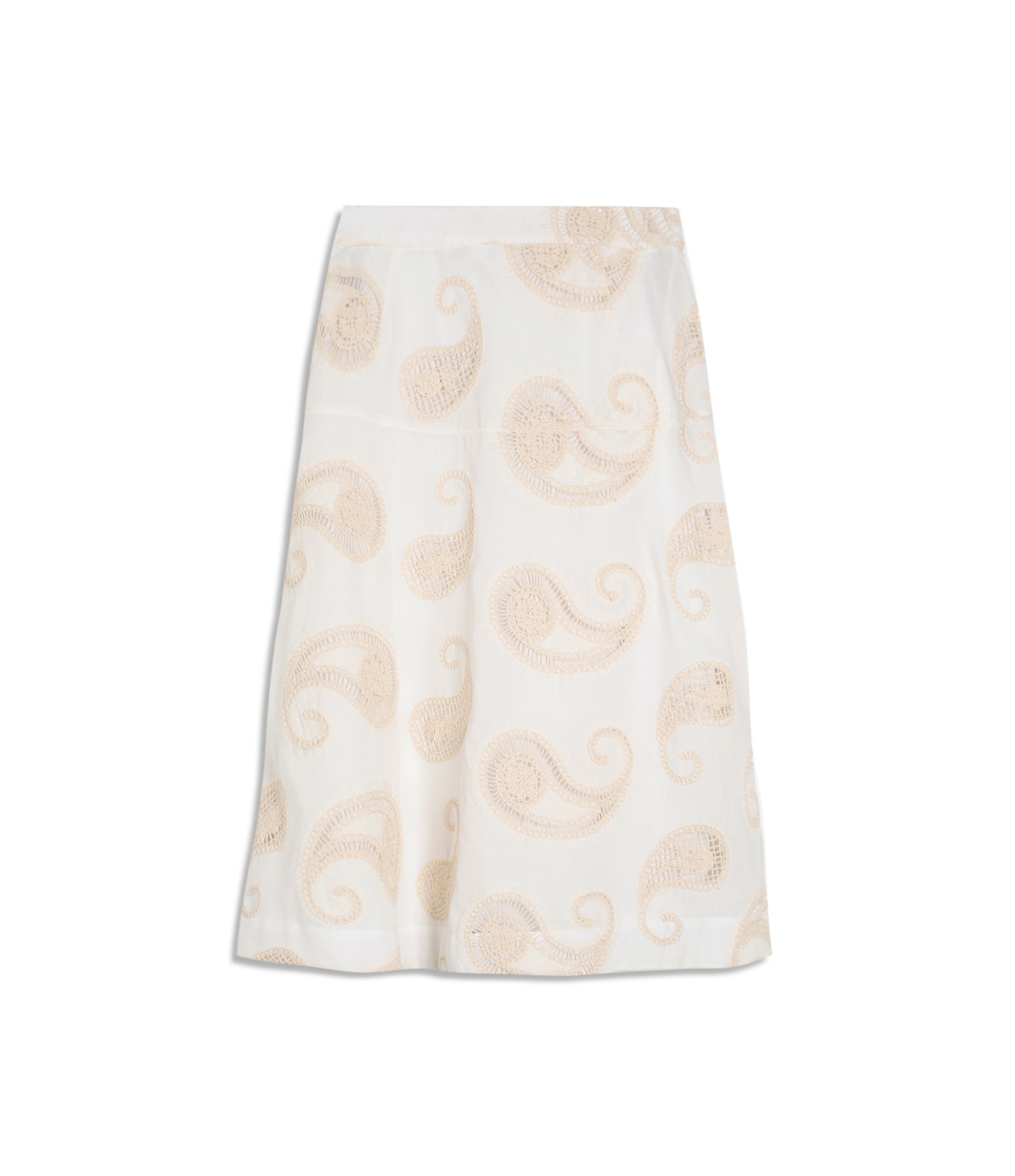Saia Peter Bordado Guipir Off White
