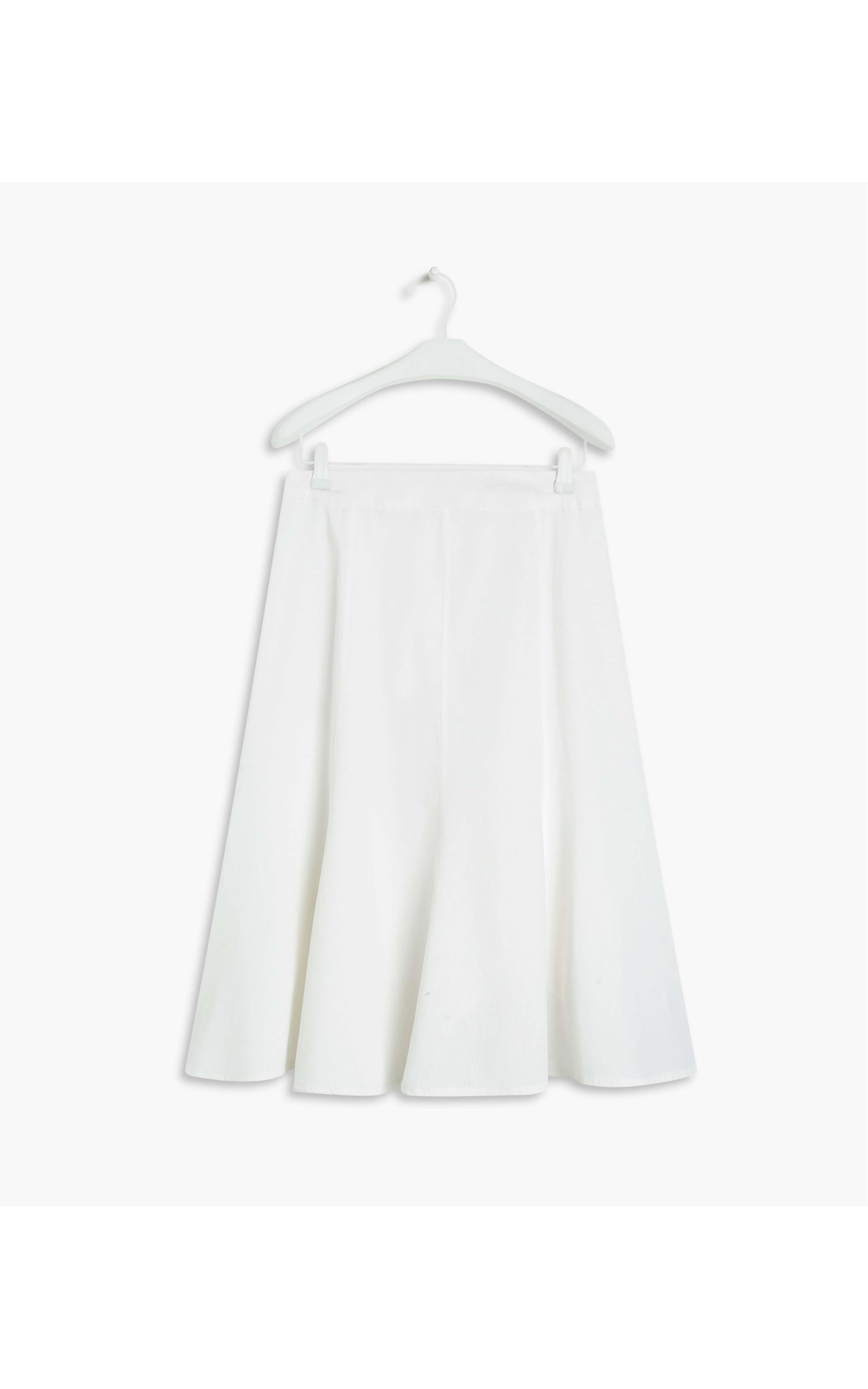 Saia  Puro Linho  Gaia Garment-Dye Off White