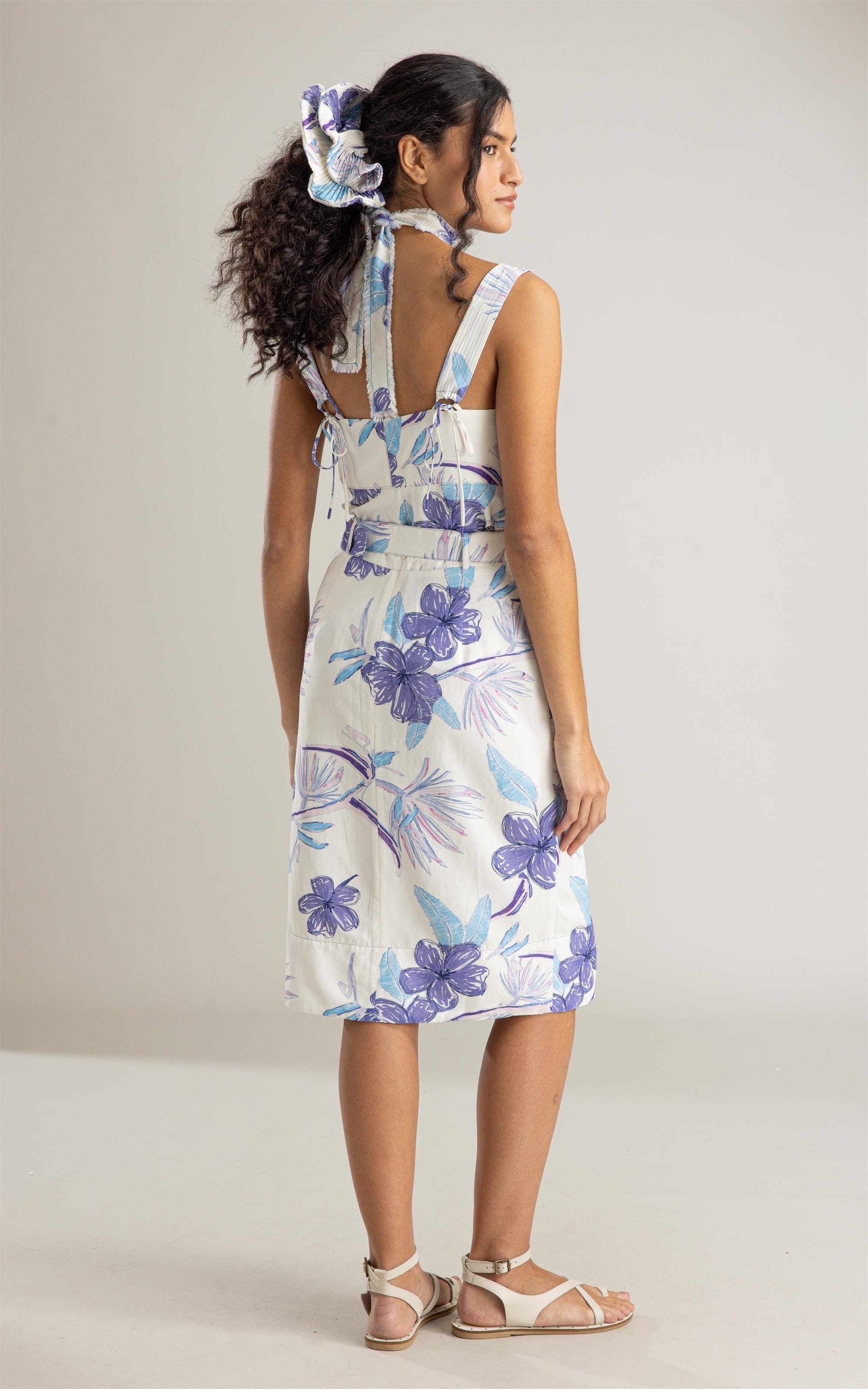 Saia Raya Linho Blend Est Caete Branco