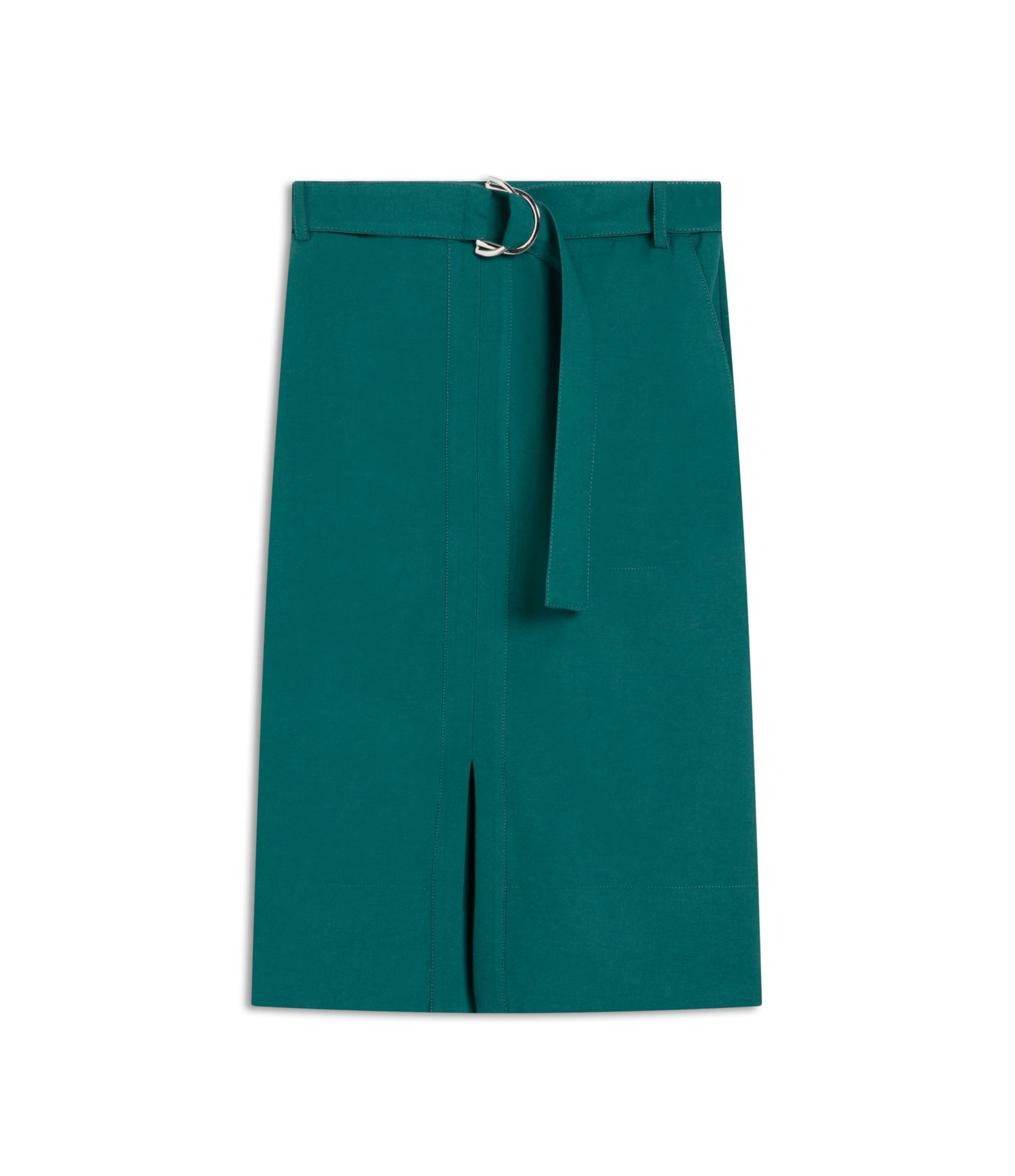 Saia Raya Linho Blend Liso Floresta