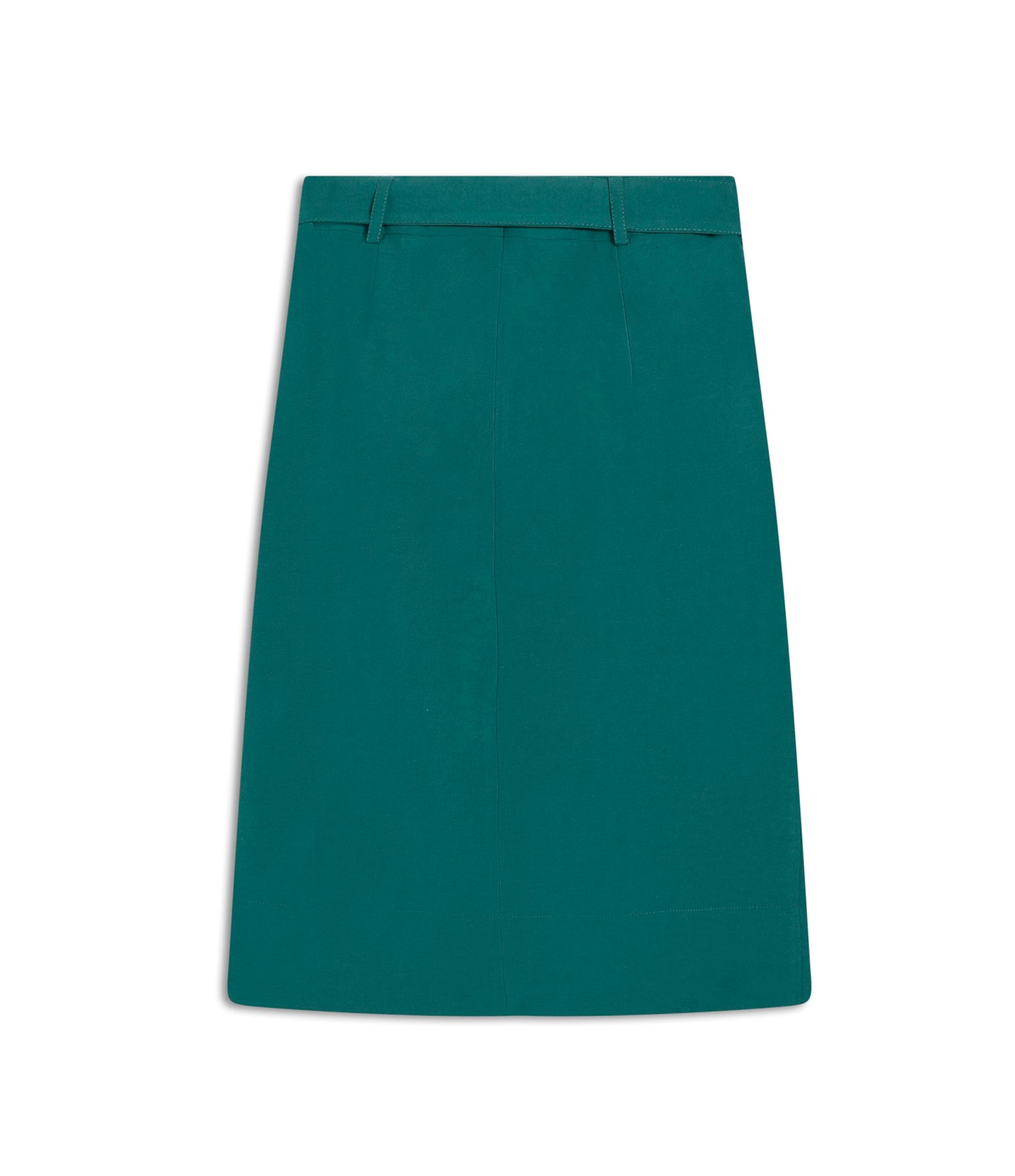 Saia Raya Linho Blend Liso Floresta