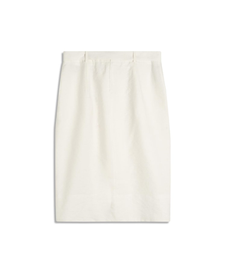Saia Raya Linho Blend Liso Off White