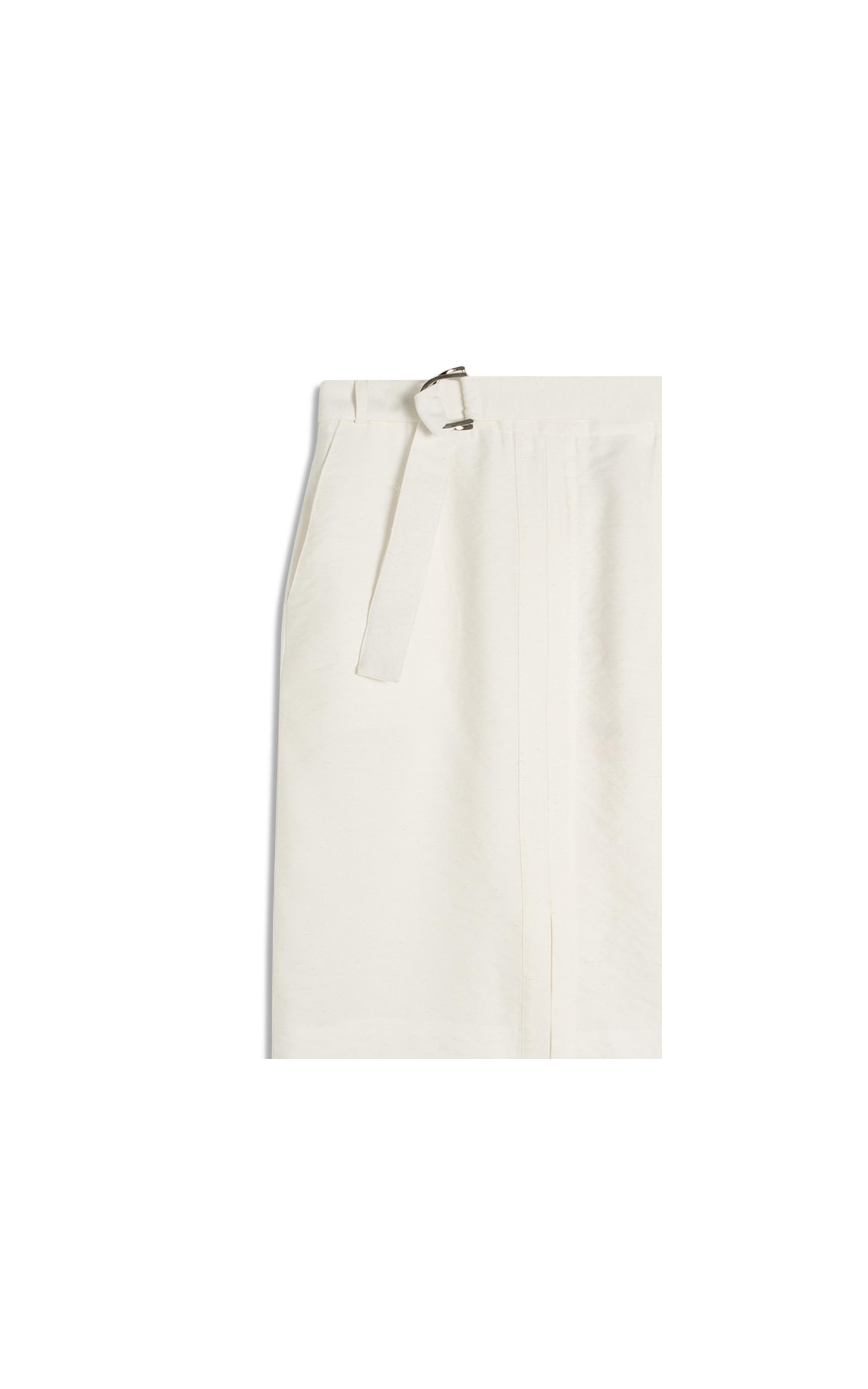 Saia Raya Linho Blend Liso Off White