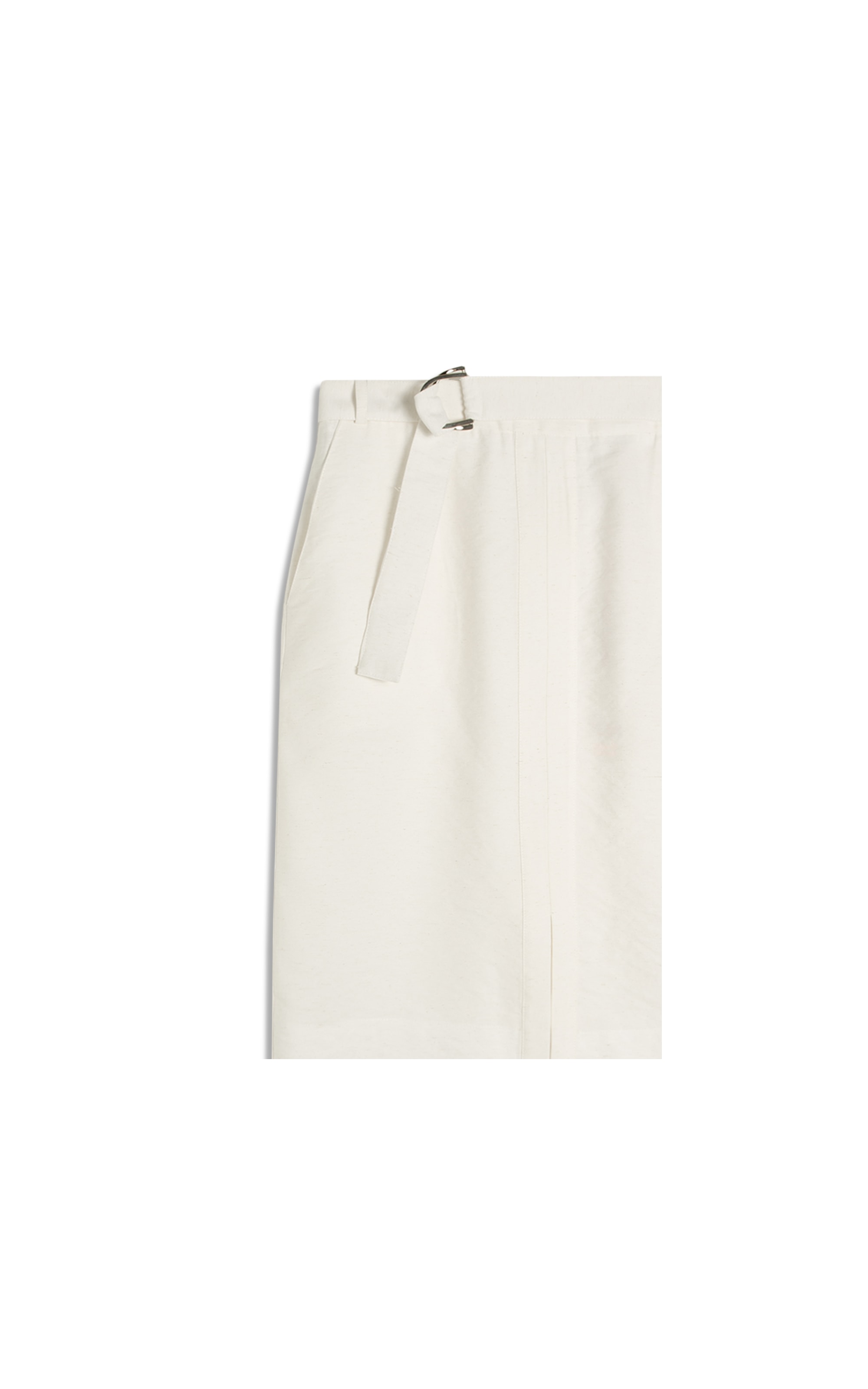 Saia Raya Linho Blend Liso Off White