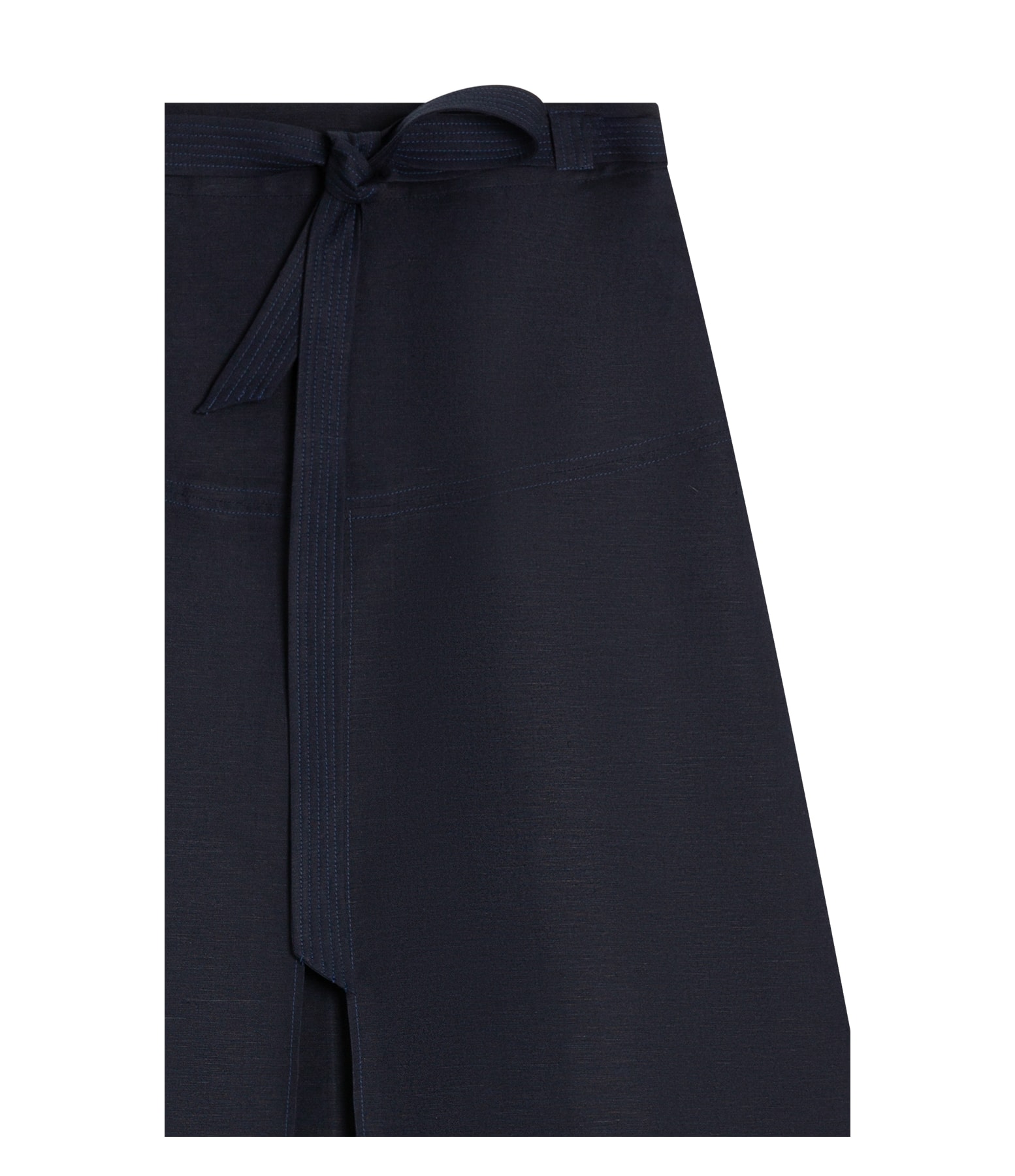 Saia Roma Liso Dark Navy
