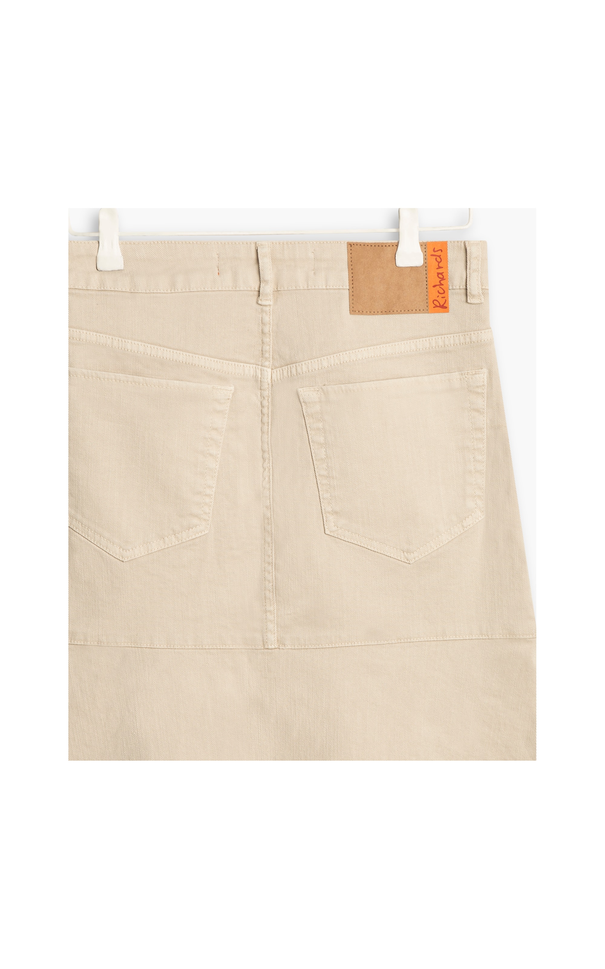 Saia Sereia Denim Color Stretch Gelo