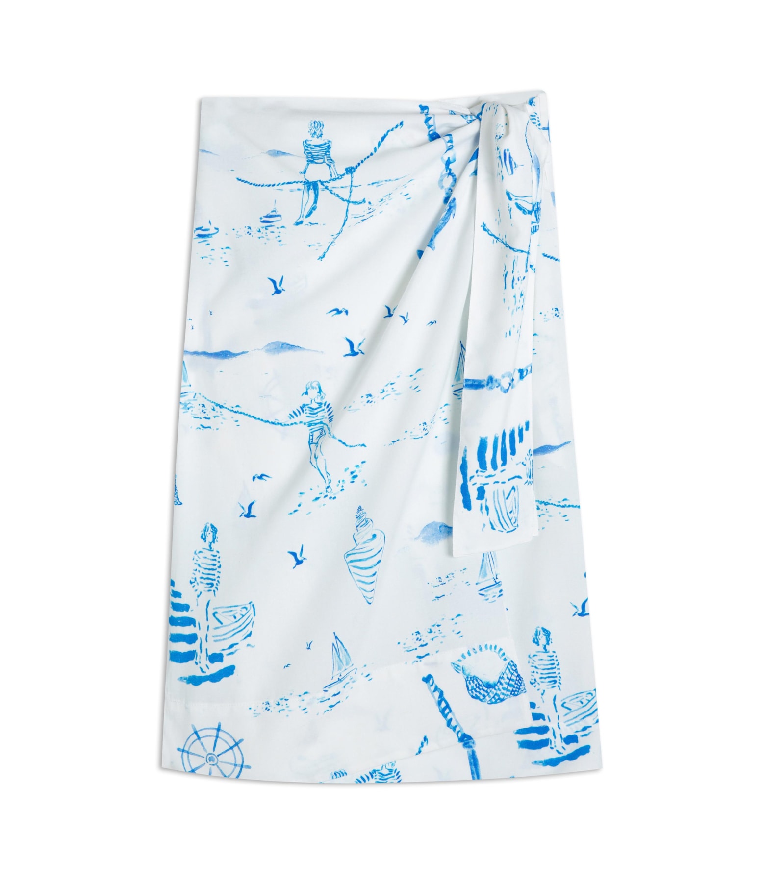 Saia Soupe Sailor Azul Bic