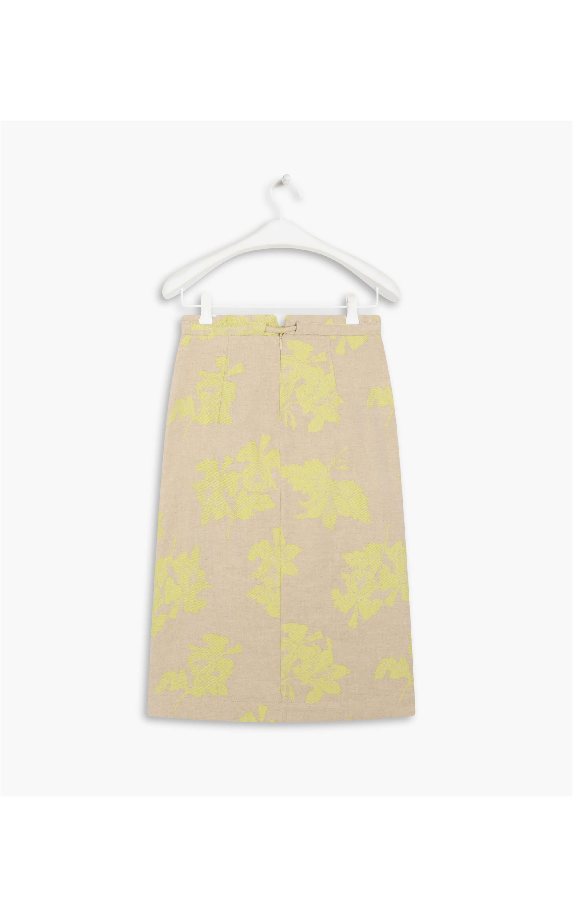 Saia Vanessa Jacquard Orquidea Lemon