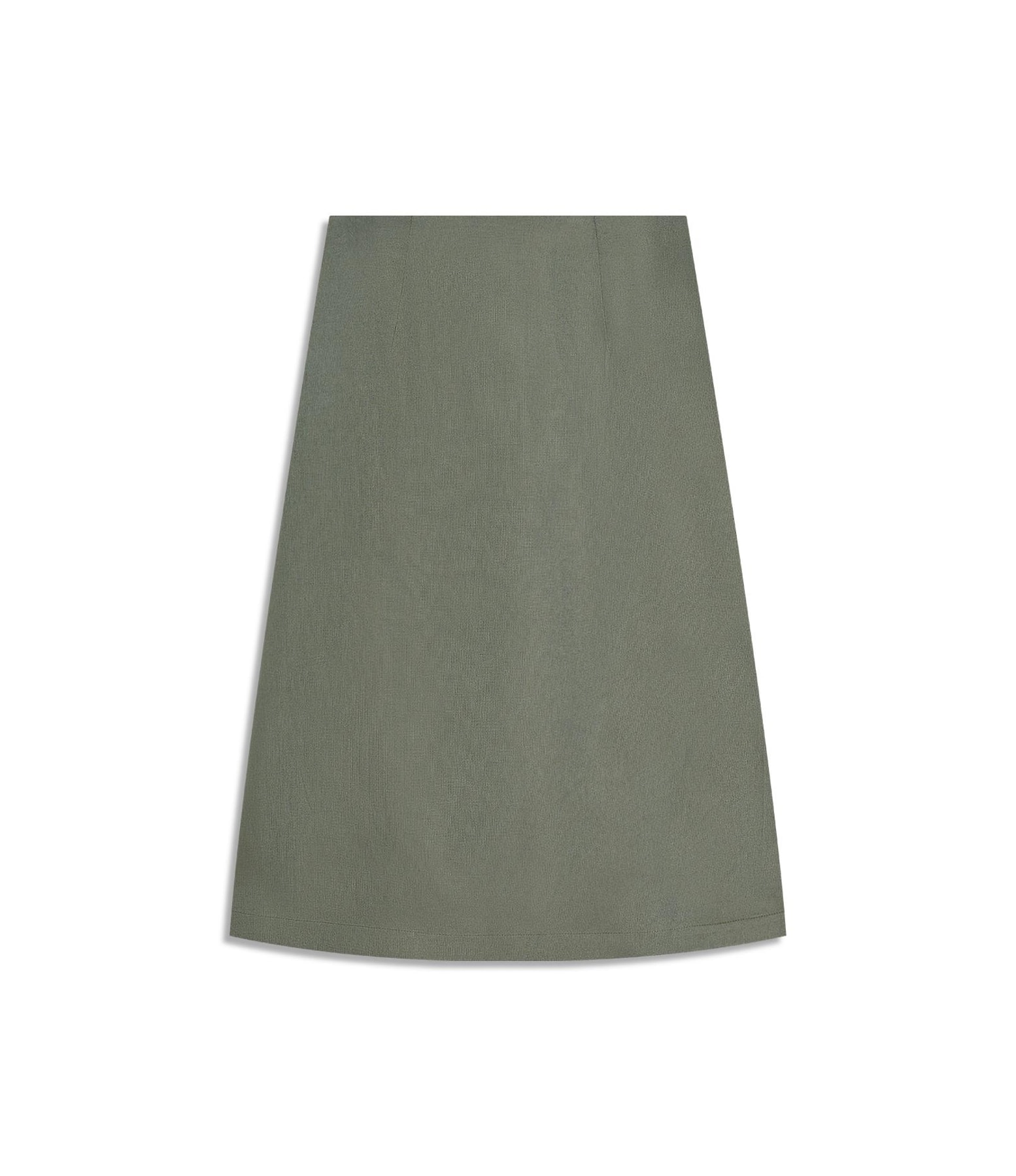 Saia Viola Lb Liso Verde Army
