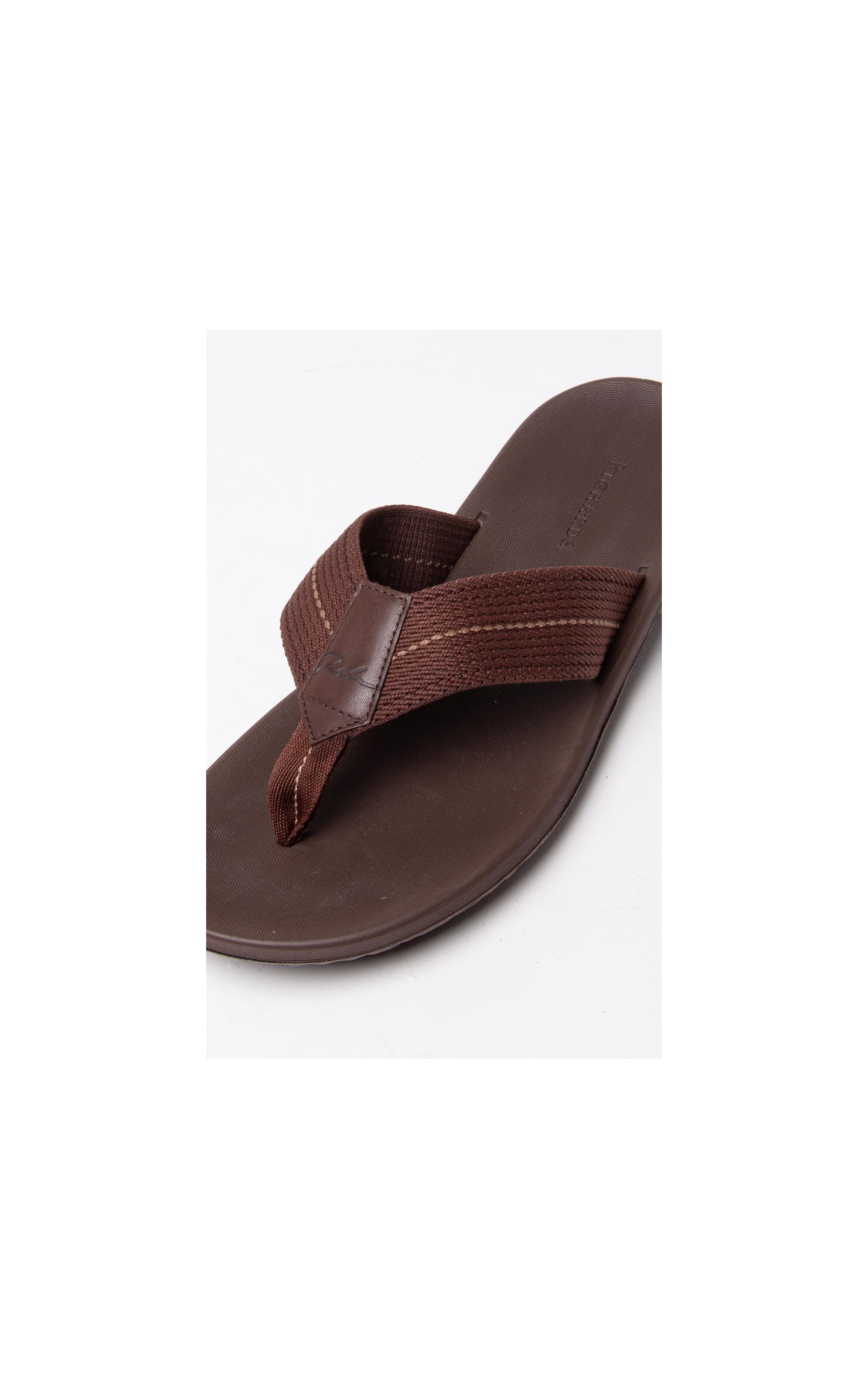 Sandalia Basic Flat Rch Cafe