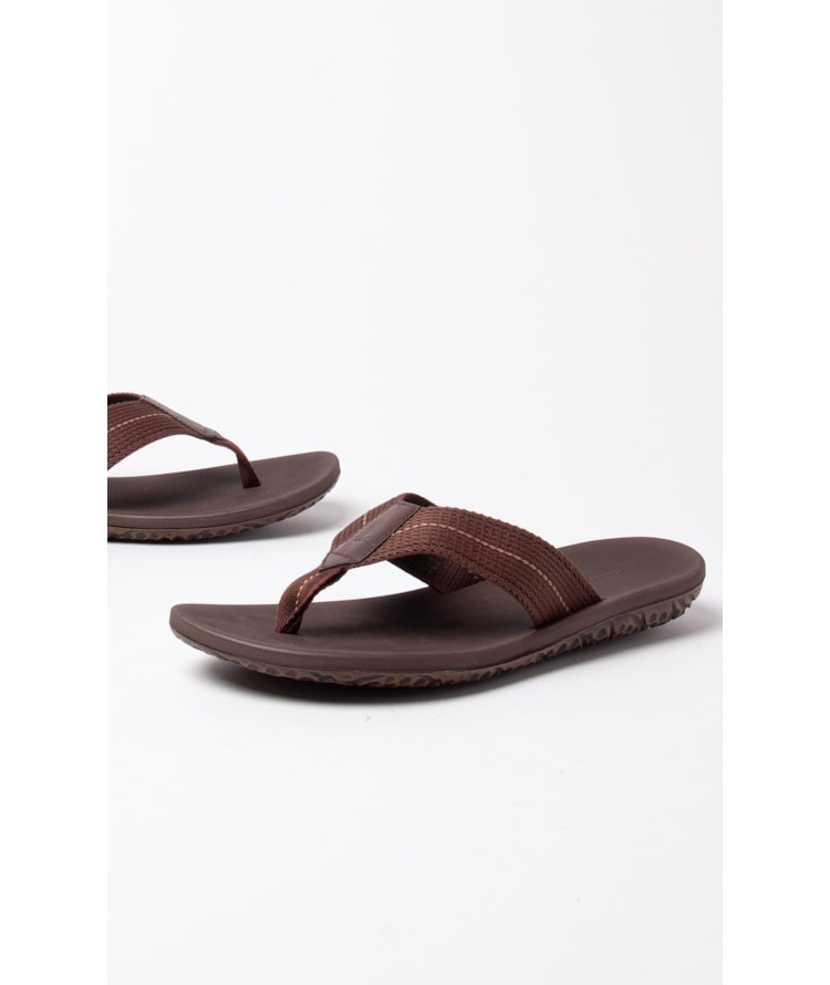 Sandalia Basic Flat Rch Cafe