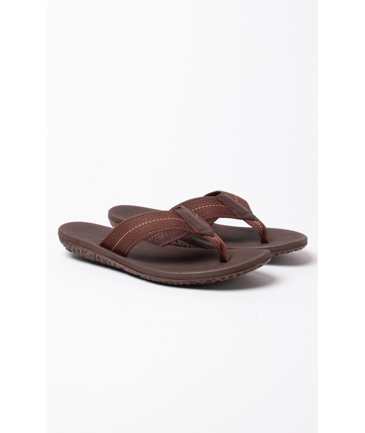 Sandalia Basic Flat Rch Cafe