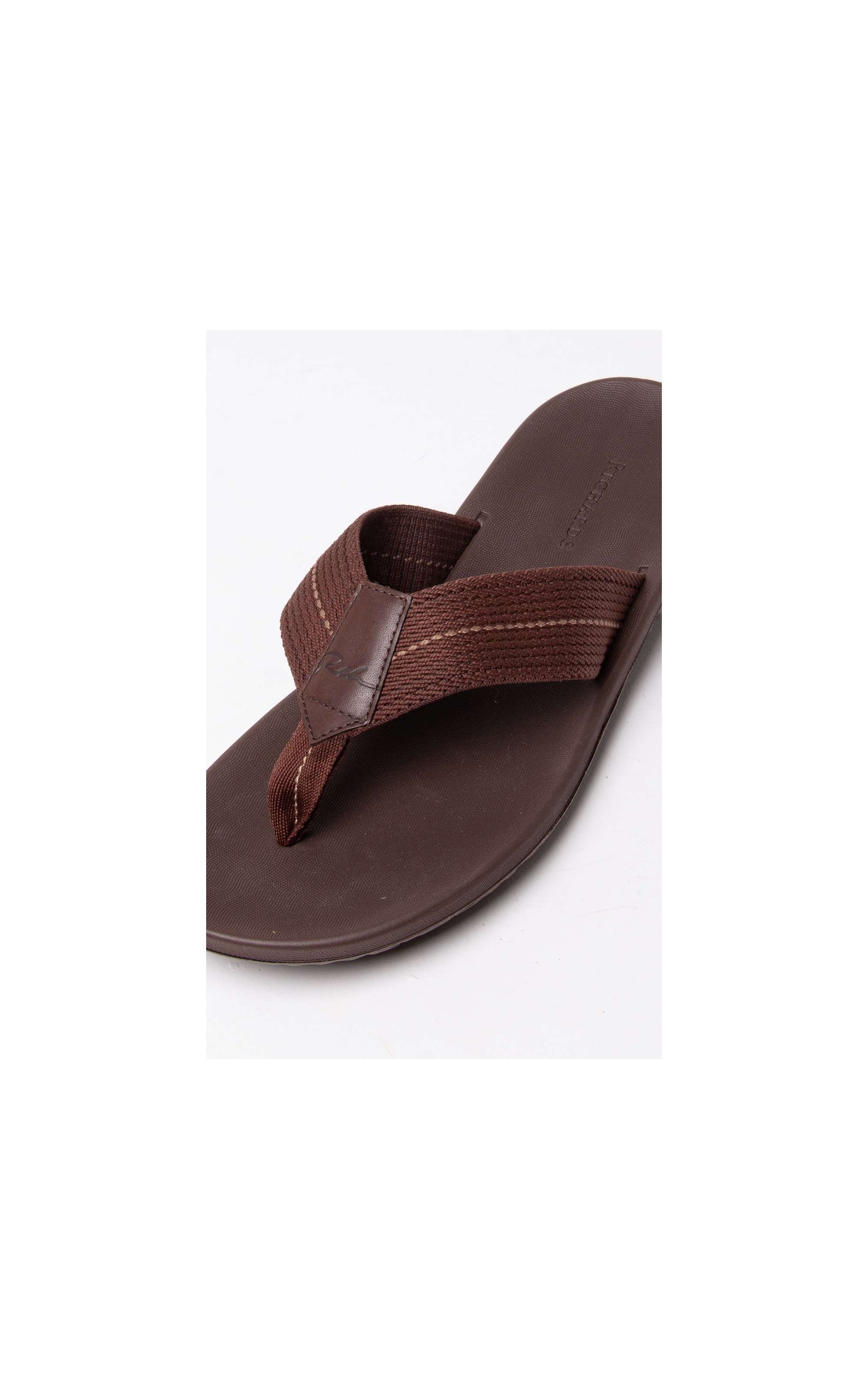 Sandalia Basic Flat Rch Cafe