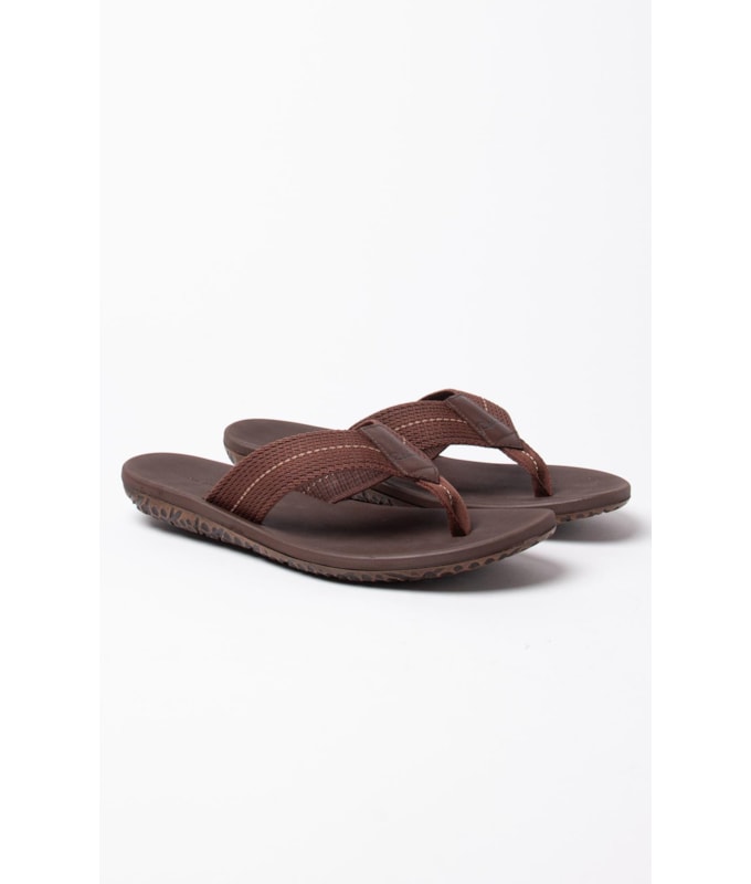 Sandalia Basic Flat Rch Cafe