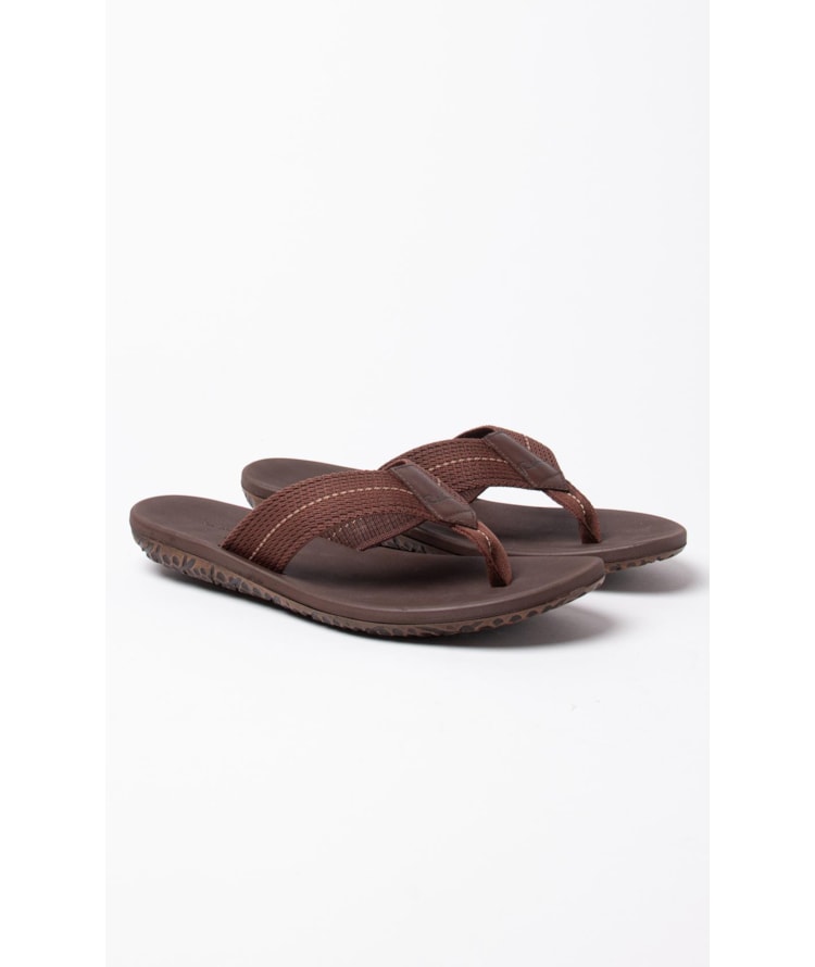 Sandalia Basic Flat Rch Cafe