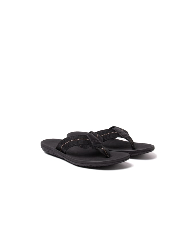 Sandalia Basic Flat Rch Preto