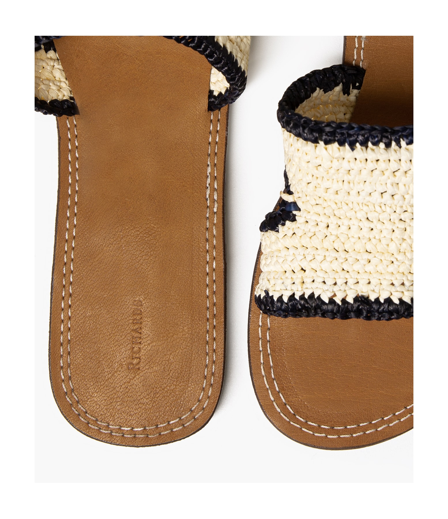 Sandália Crochet Natural