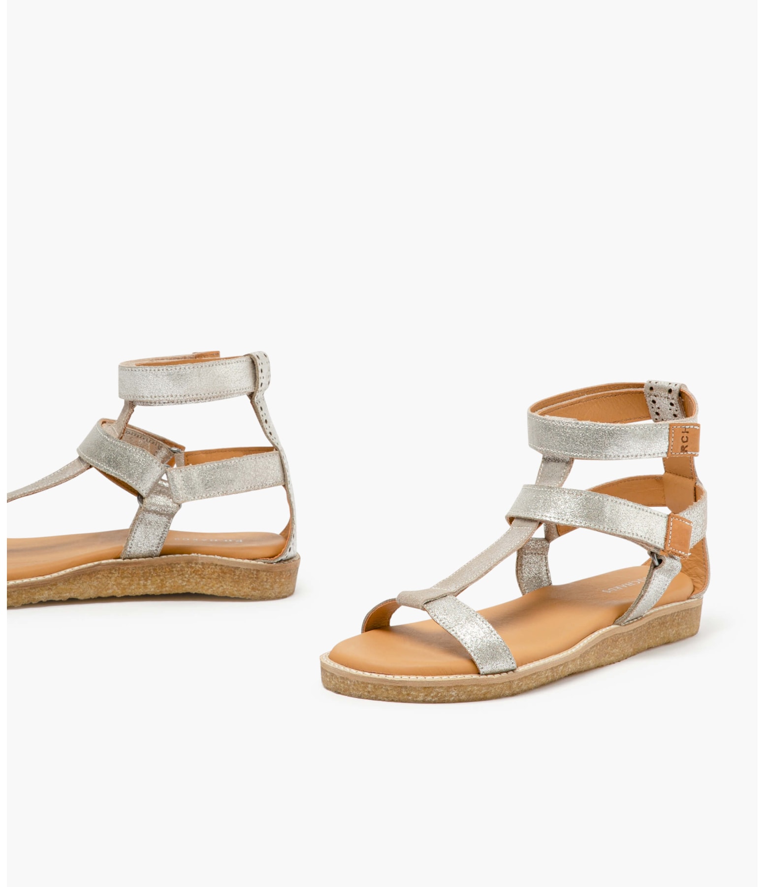 Sandália Halter Rch Prata