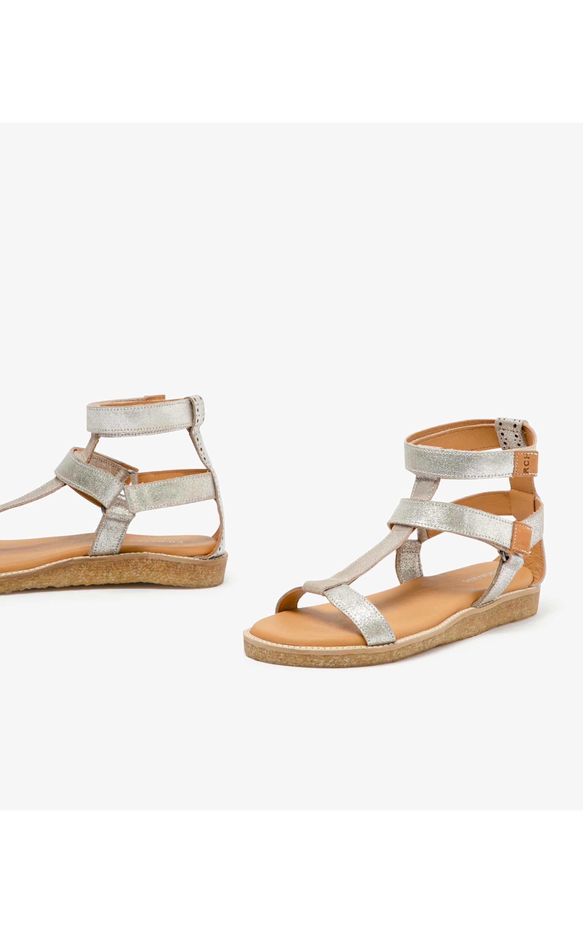 Sandália Halter Rch Prata