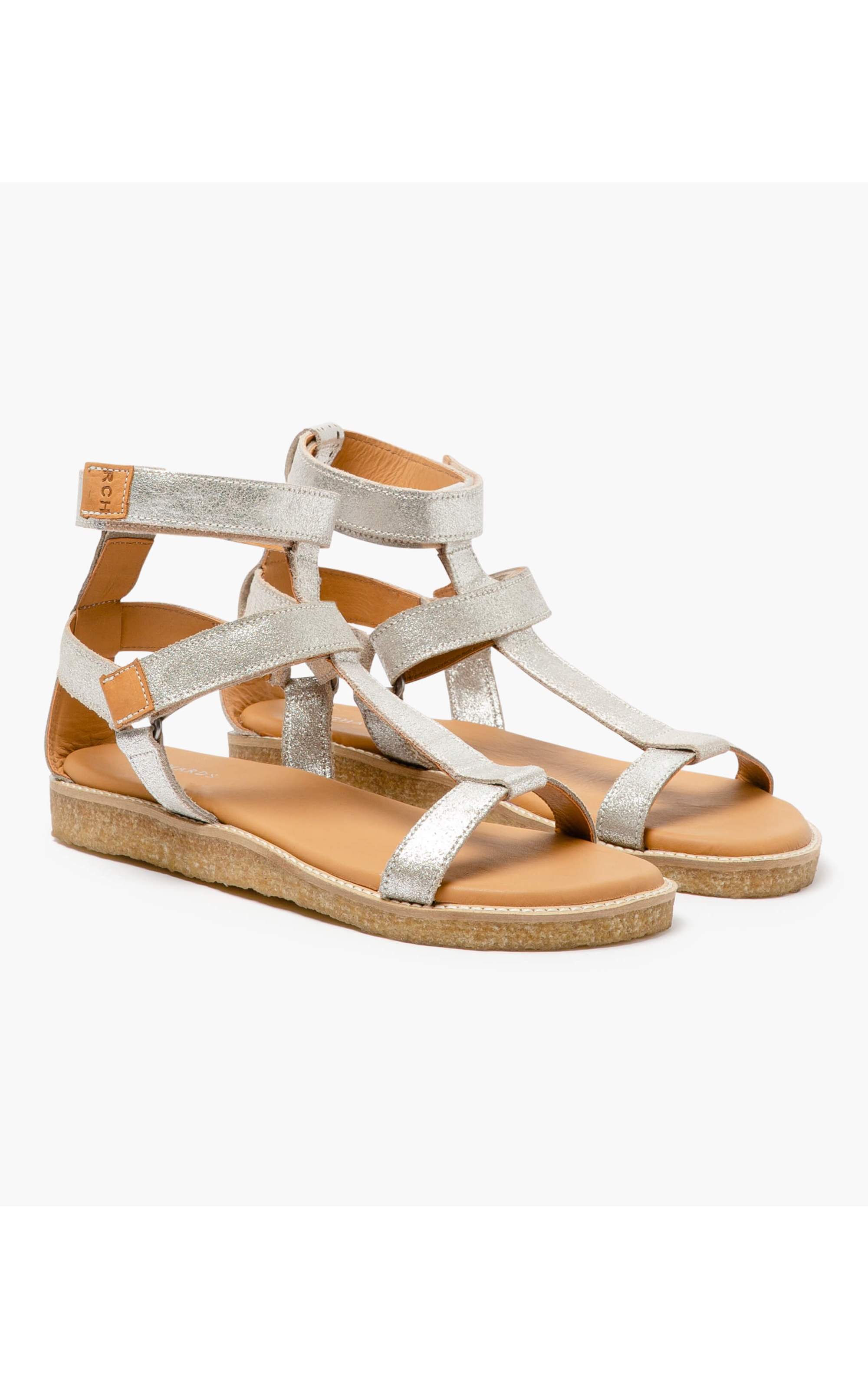 Sandália Halter Rch Prata