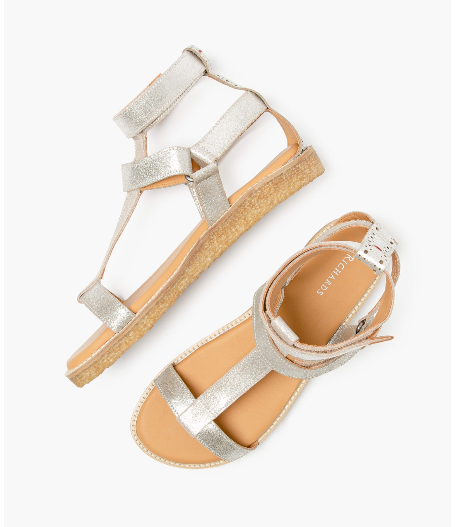 Sandália Halter Rch Prata