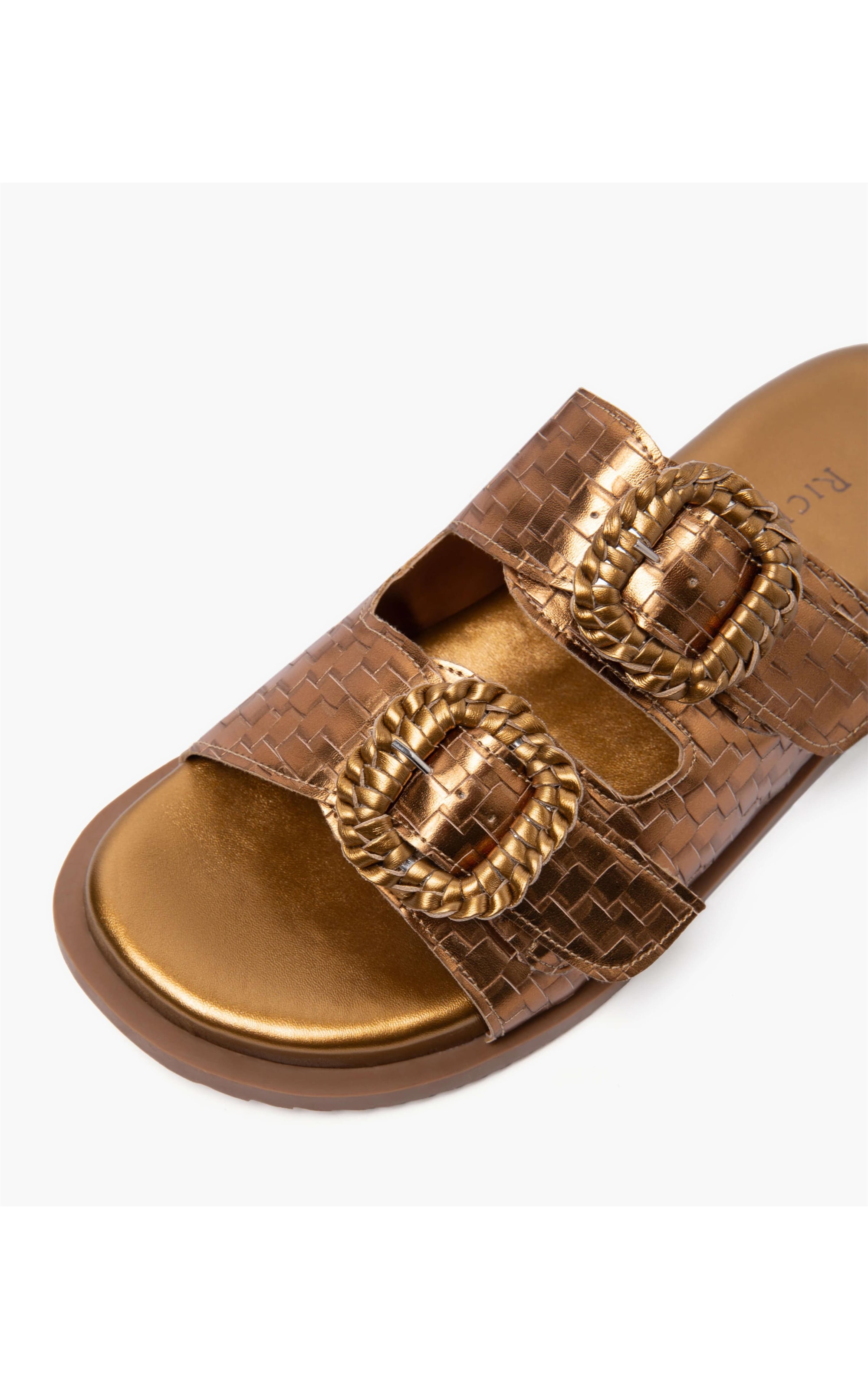 Sandália Handcrafted Rch Dourado