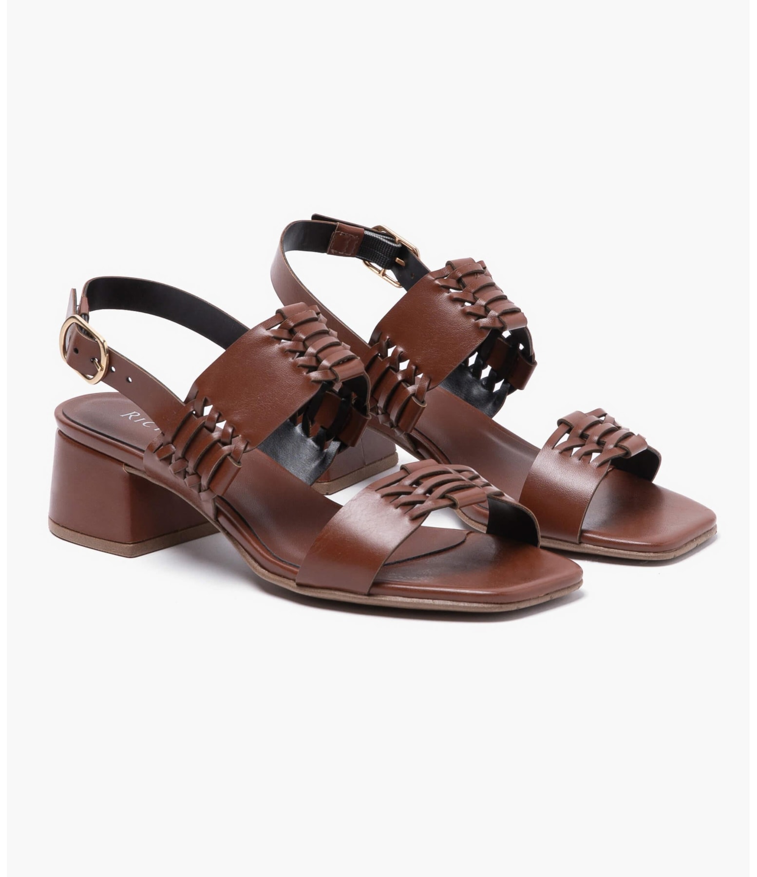 Sandália High Artisan Rch Marrom