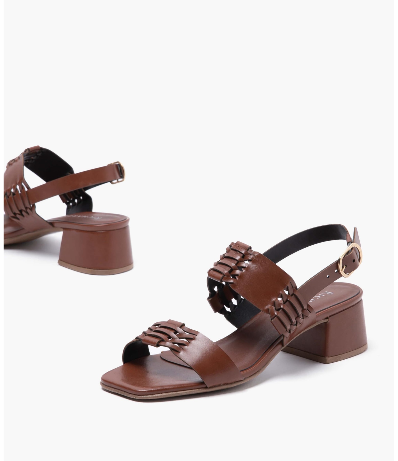 Sandália High Artisan Rch Marrom