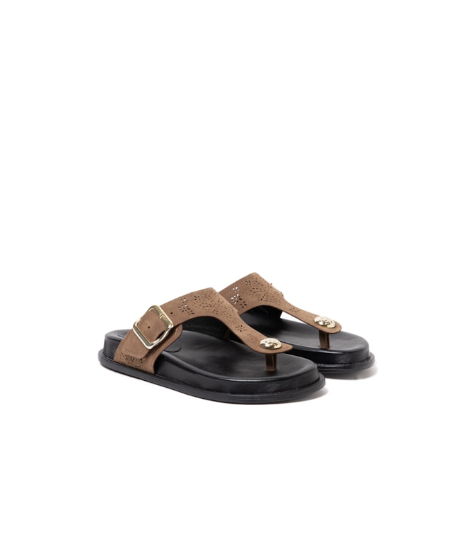 Sandalia Joana Rch Camel