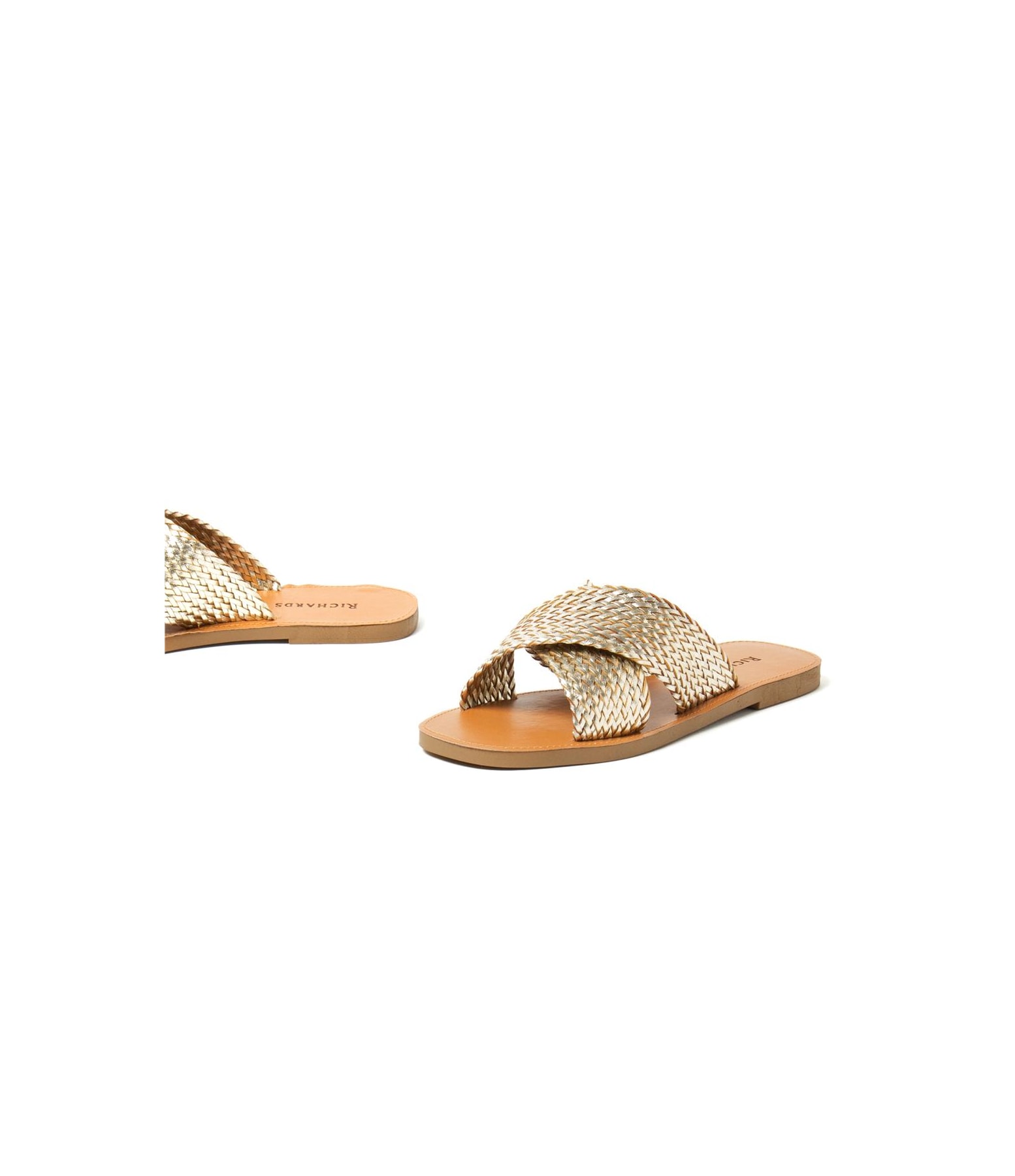 Sandalia June Rch Dourado