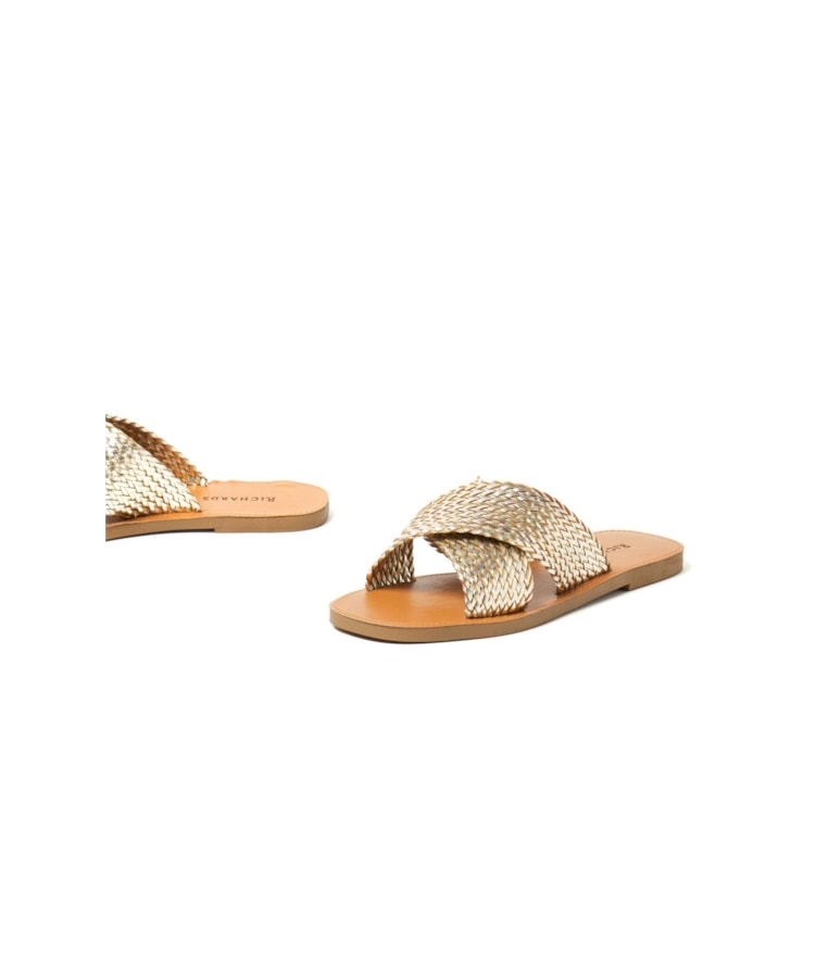 Sandalia June Rch Dourado