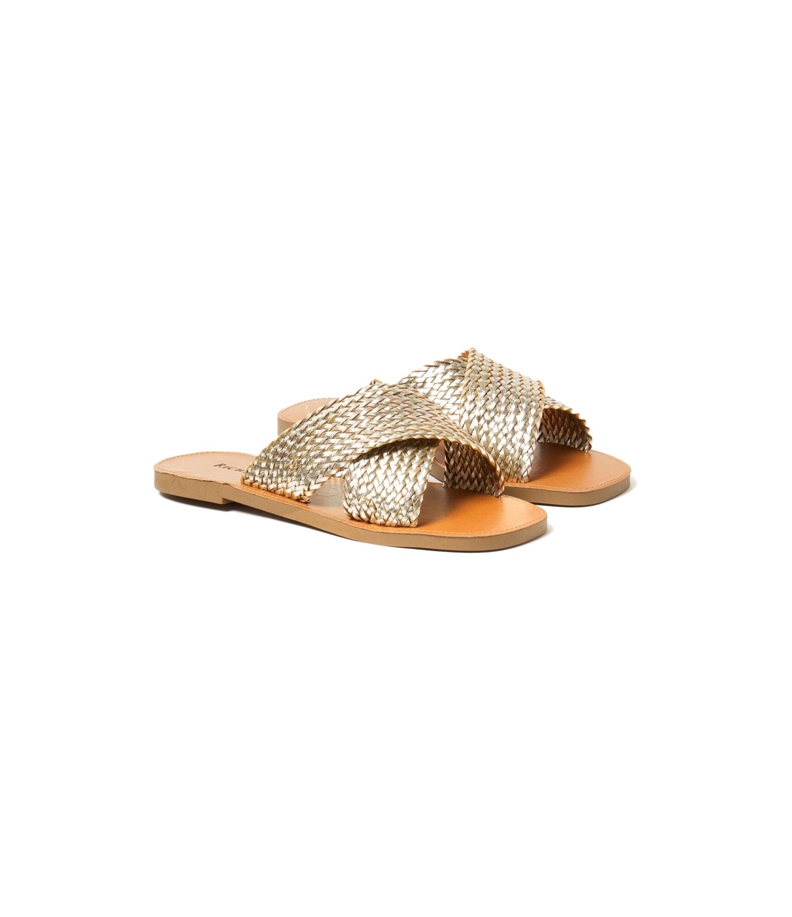 Sandalia June Rch Dourado
