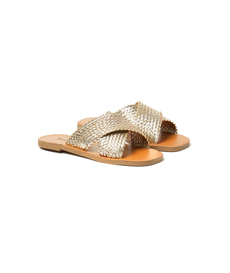 Sandalia June Rch Dourado