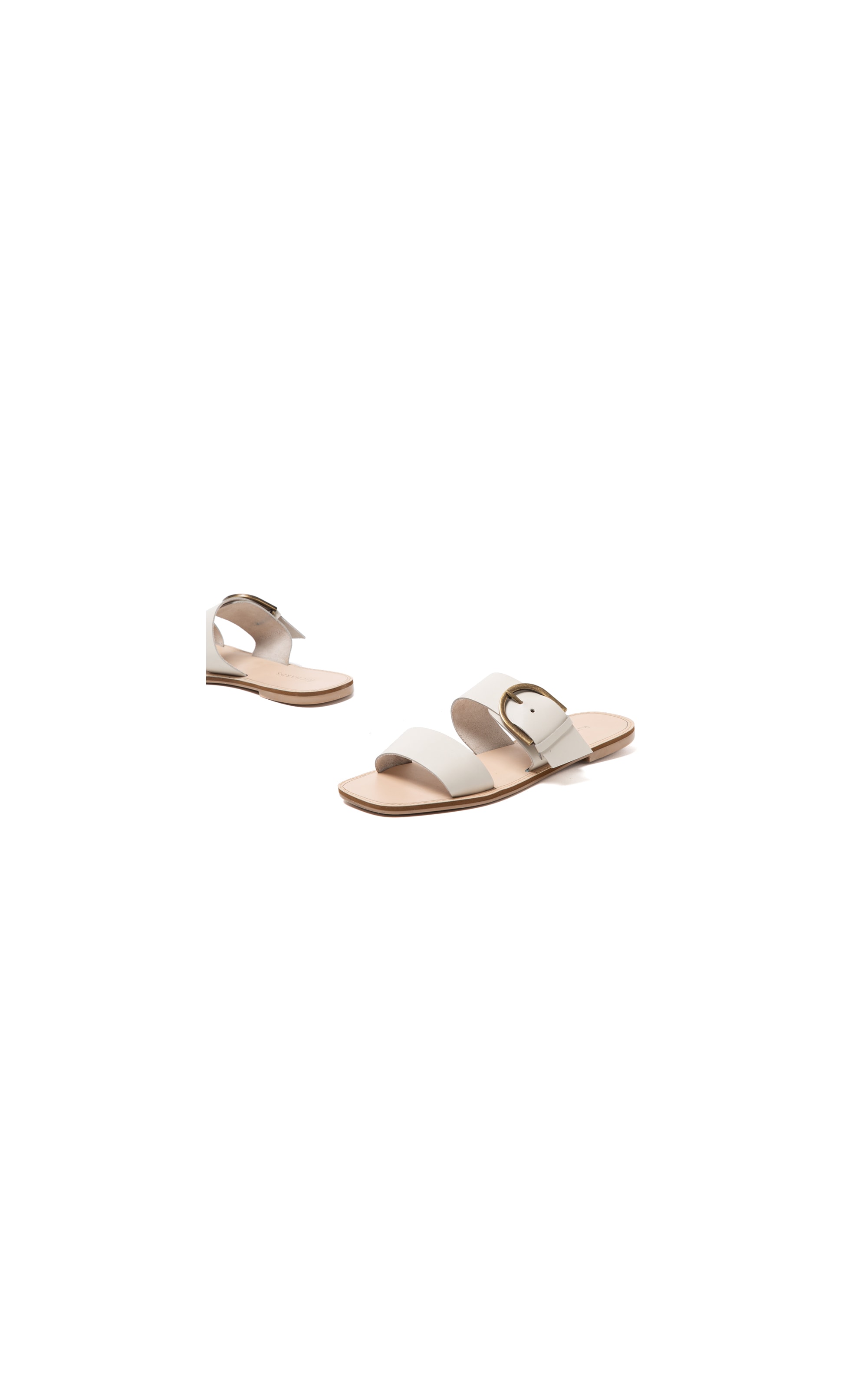 Sandalia Mari Rch Off White