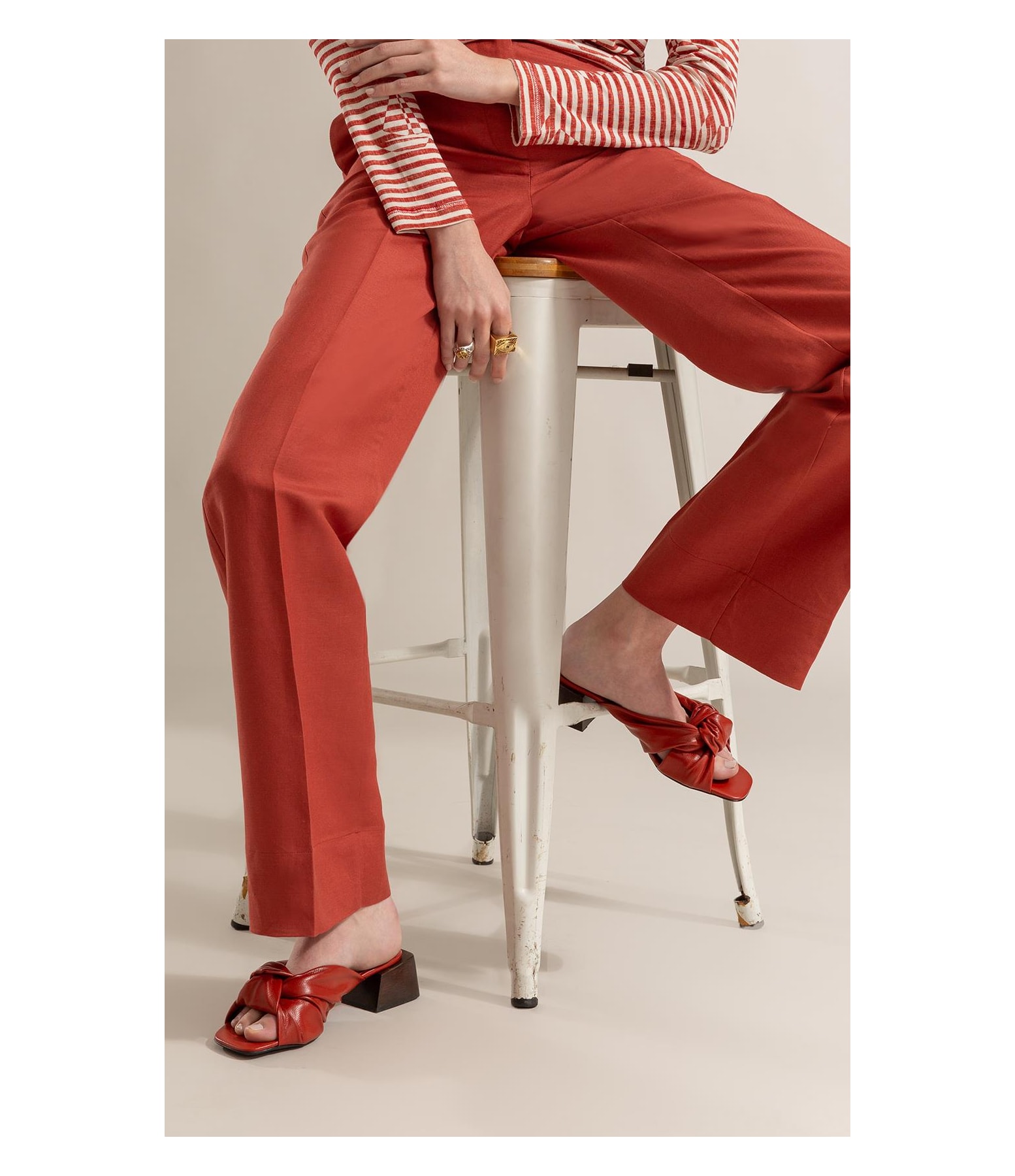 Sandália Mule Nora Rch Terra