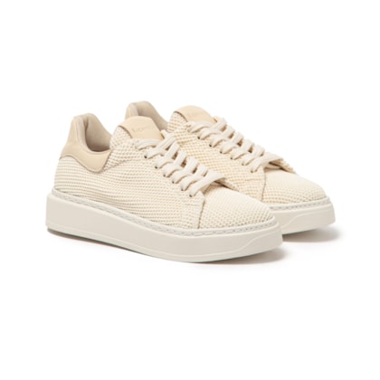 Sandália Over Knot Rch  Off White