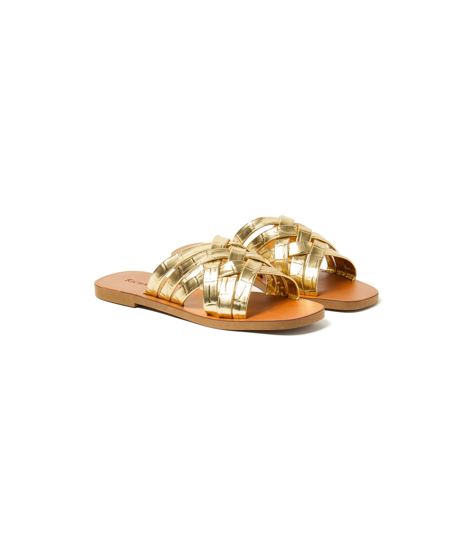 Sandalia Samanta Rch Dourado
