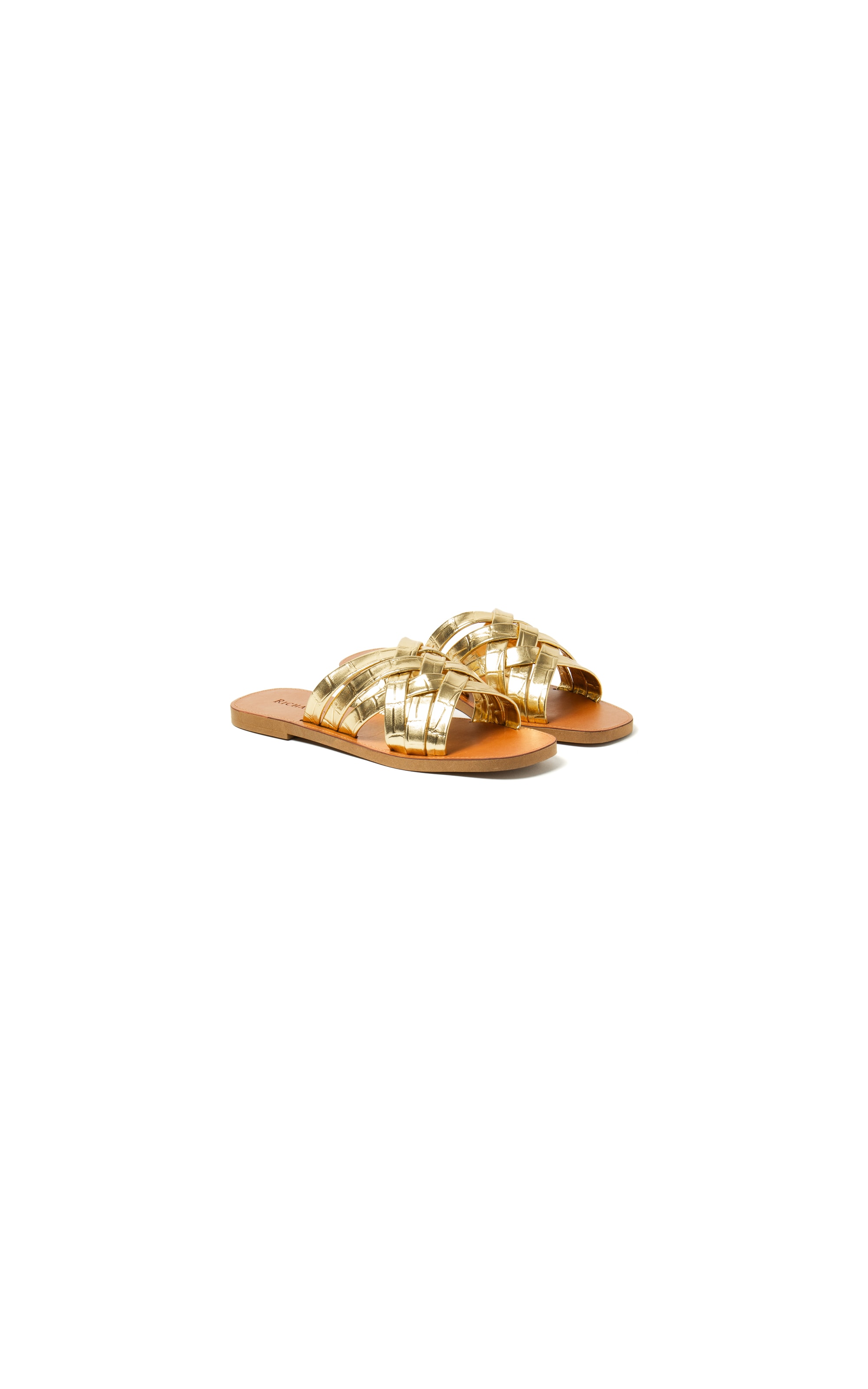 Sandalia Samanta Rch Dourado
