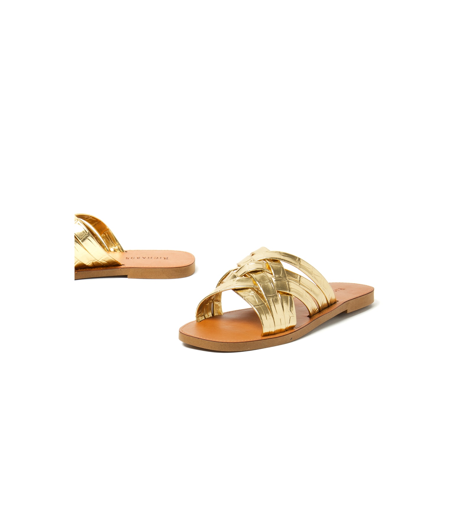 Sandalia Samanta Rch Dourado