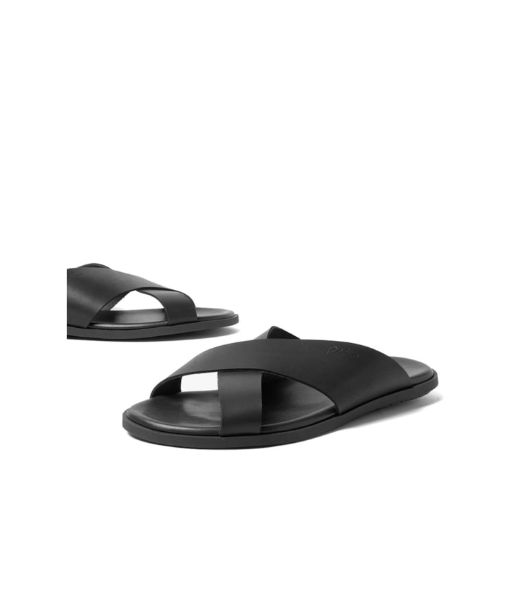 Sandalia Tradicional  Flat Rch Preto
