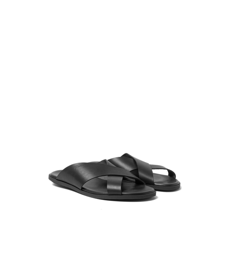 Sandalia Tradicional  Flat Rch Preto