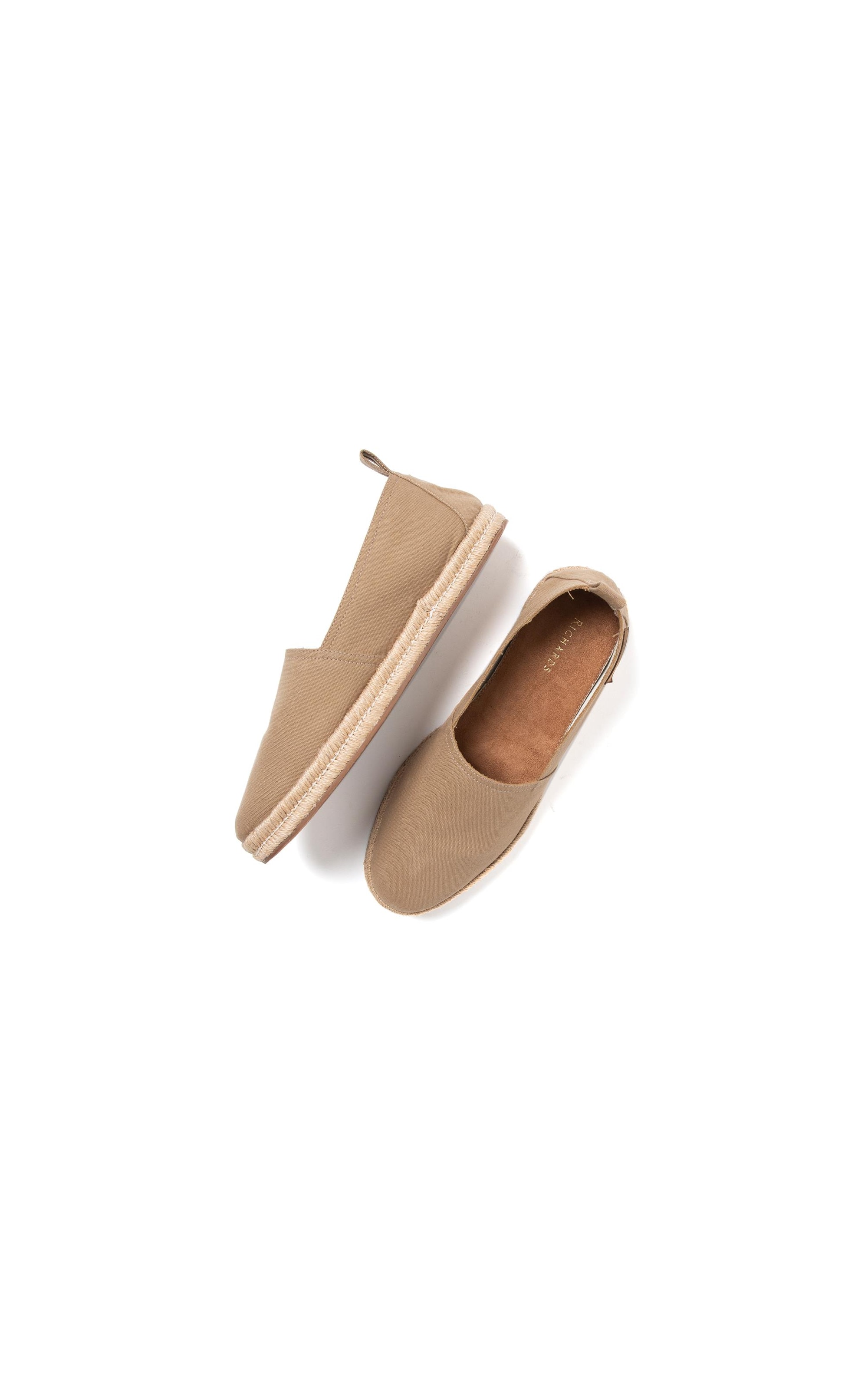 Sapato Canvas Rch Camel