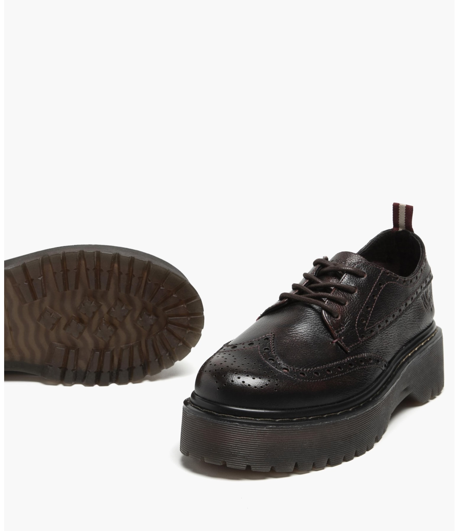 Sapato Oxford Altezza Dark Wine